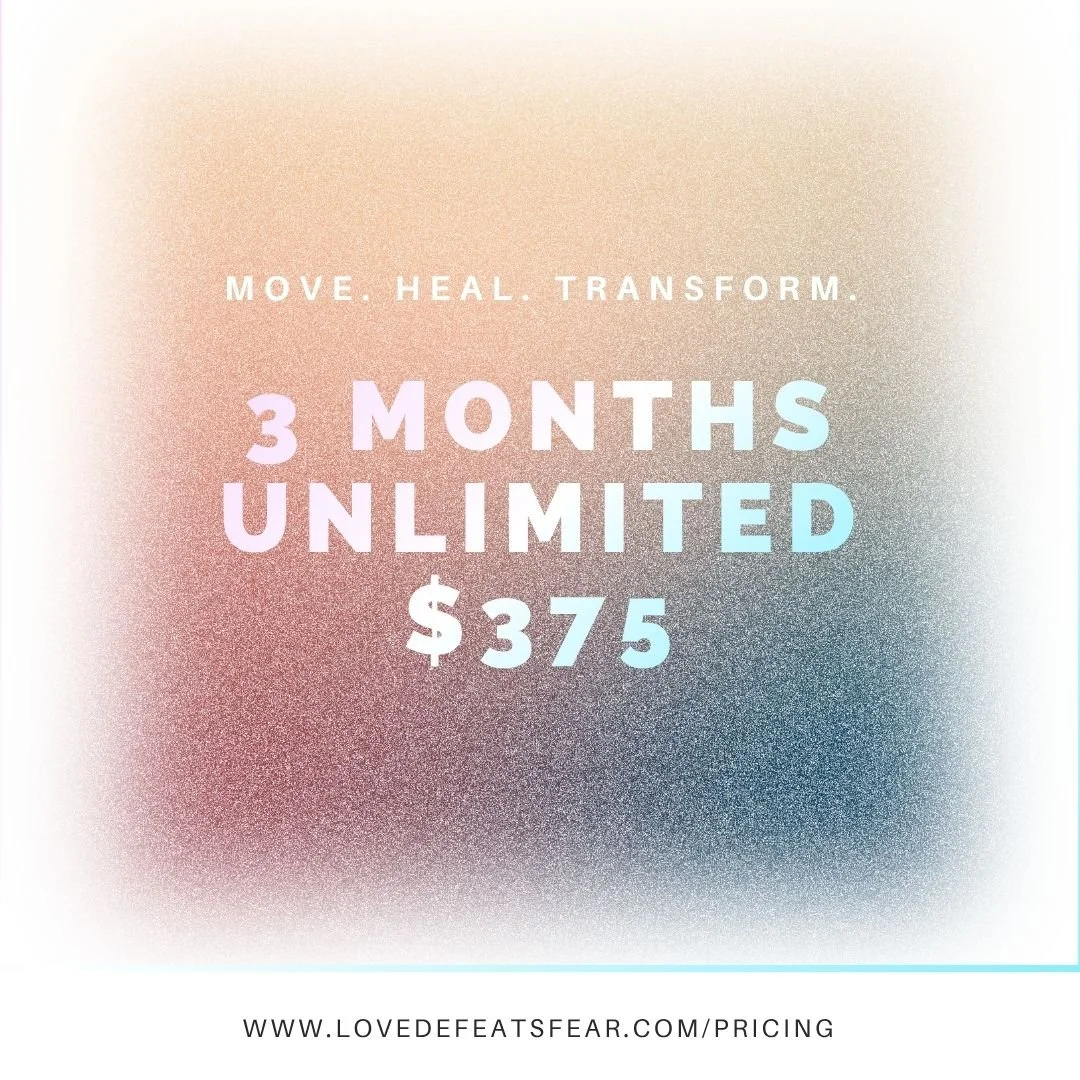 A new way to deepen your practice ✨

Introducing our 3-Month Unlimited Pass &mdash; your invitation to commit, expand, and transform.

For $375, enjoy unlimited classes for 3 months&hellip; more movement, more connection, more YOU.

This is for the o