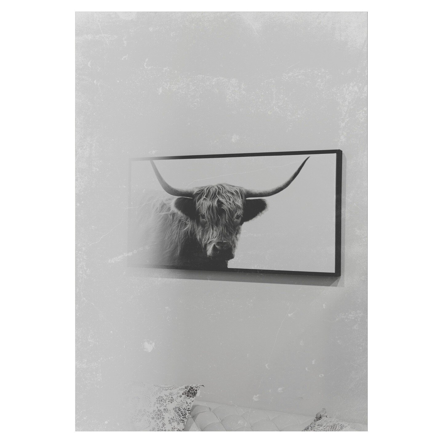 Because every rad coffee shop needs a cow on the wall.🤟