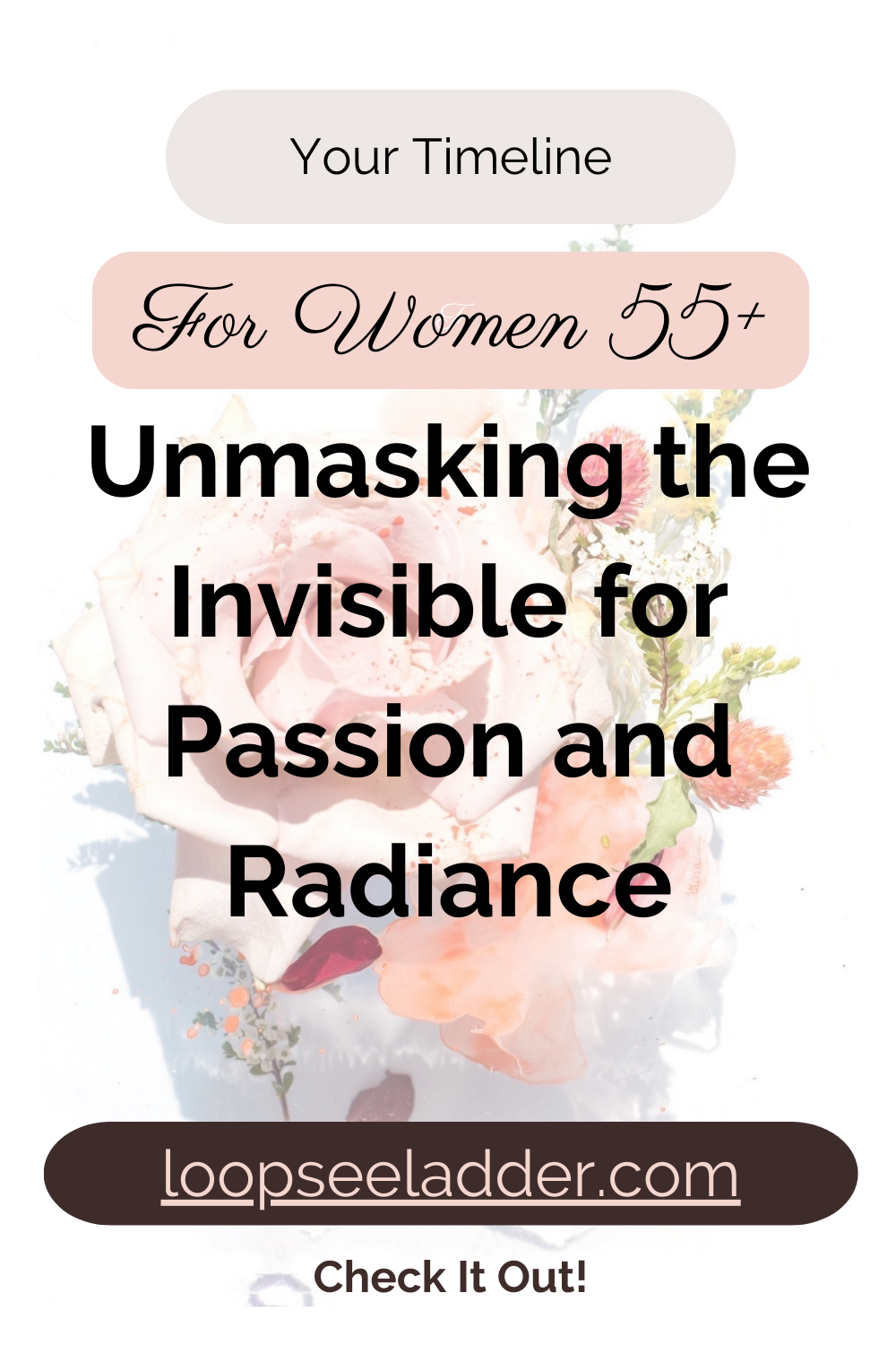 Unmasking the Invisible: Reignite Your Passion and Unleash Your Inner Radiance at 55+