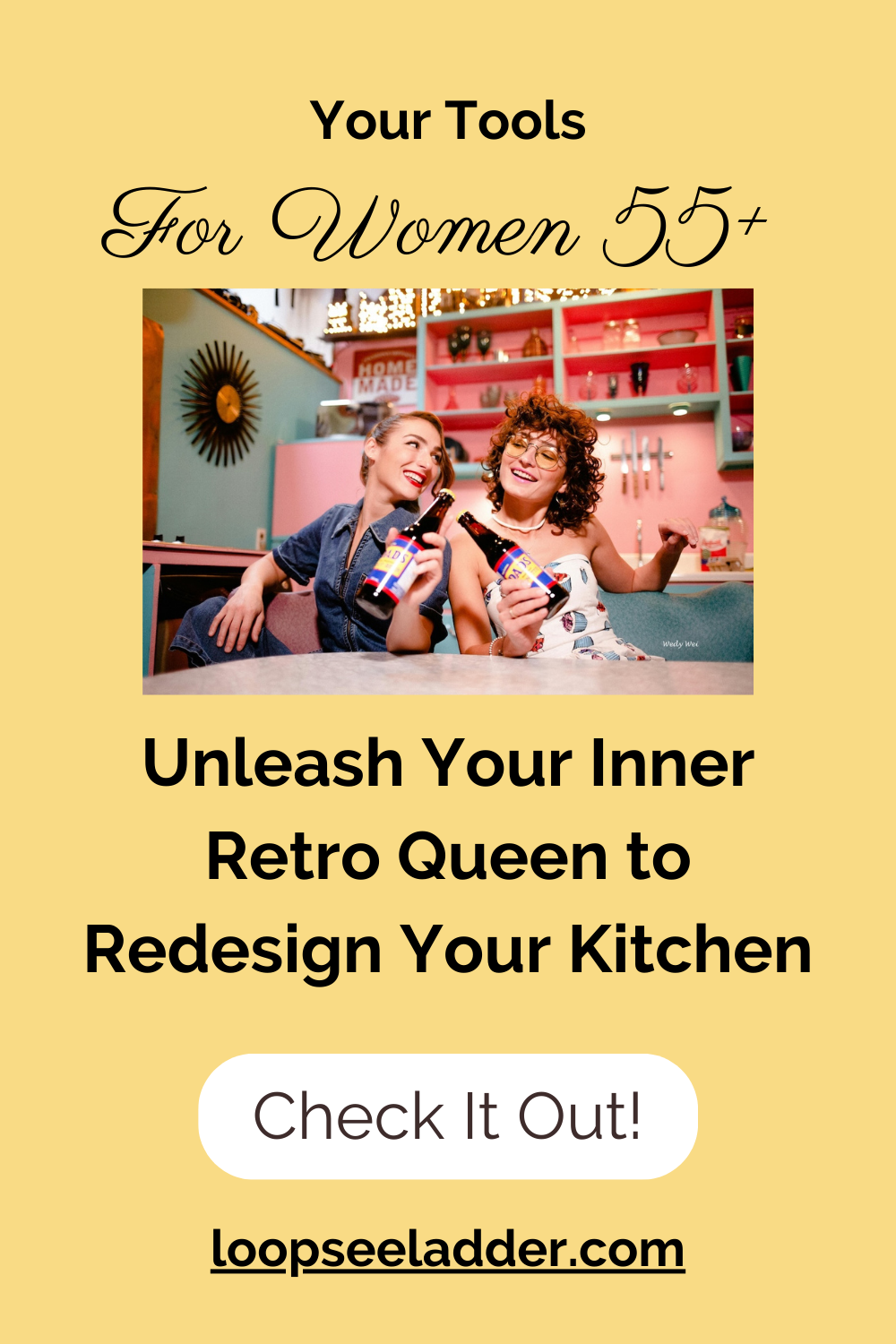 Unleash Your Inner Retro Queen: 5 Fun Ideas to Redesign Your Kitchen!