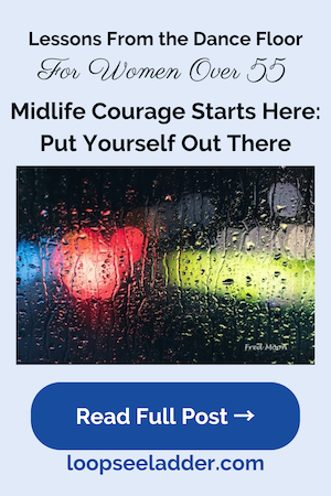 Midlife Courage Pin