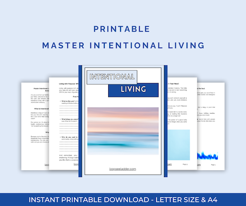 Master Your Intentional Living Graphic