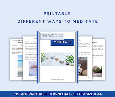 Different Ways to Meditate Graphic
