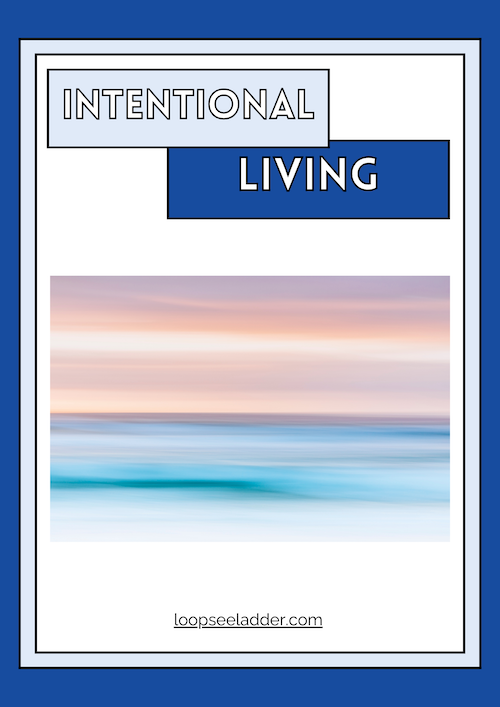 The cover of the Intentional Living Guide