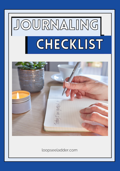 Journaling Checklist Cover