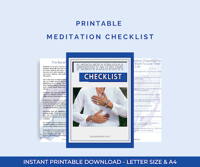 Meditation Checklist Graphic