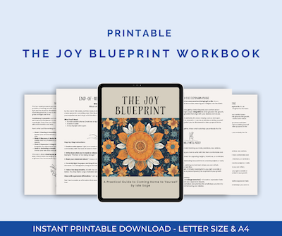 The Joy Blueprint Workbook Graphic