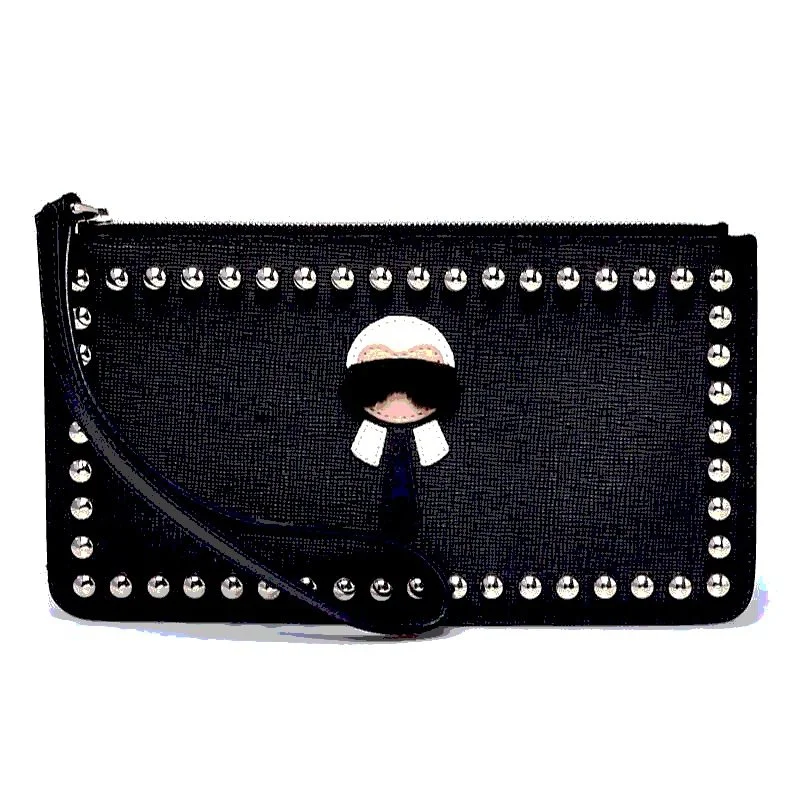 FENDI KARLITO CLUTCH BY KARL LAGERFELD PM STYLED UNDER Sustainable Fashion Luxury Goods