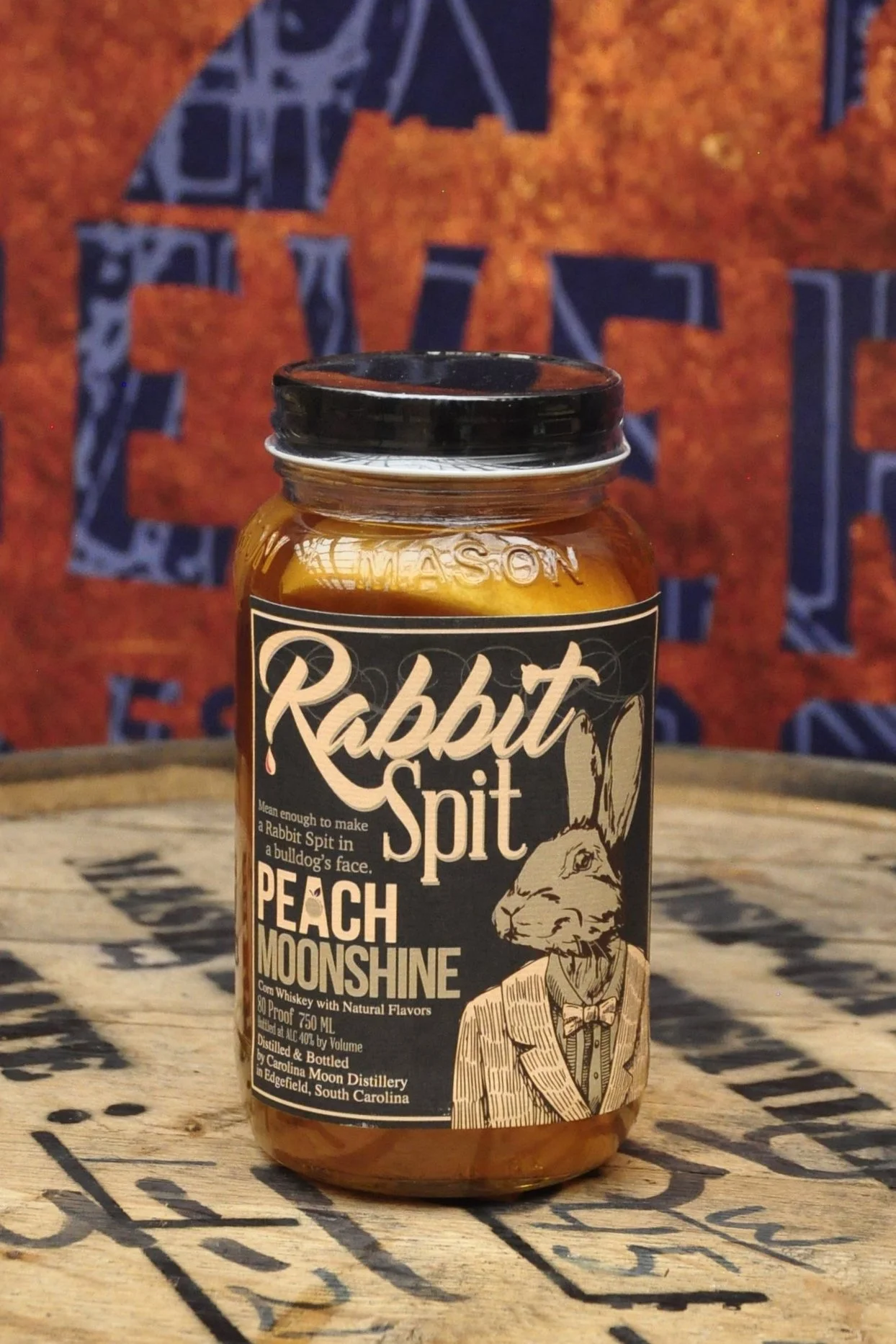 Rabbit Spit Peach Moonshine — Second City Beverage Co.