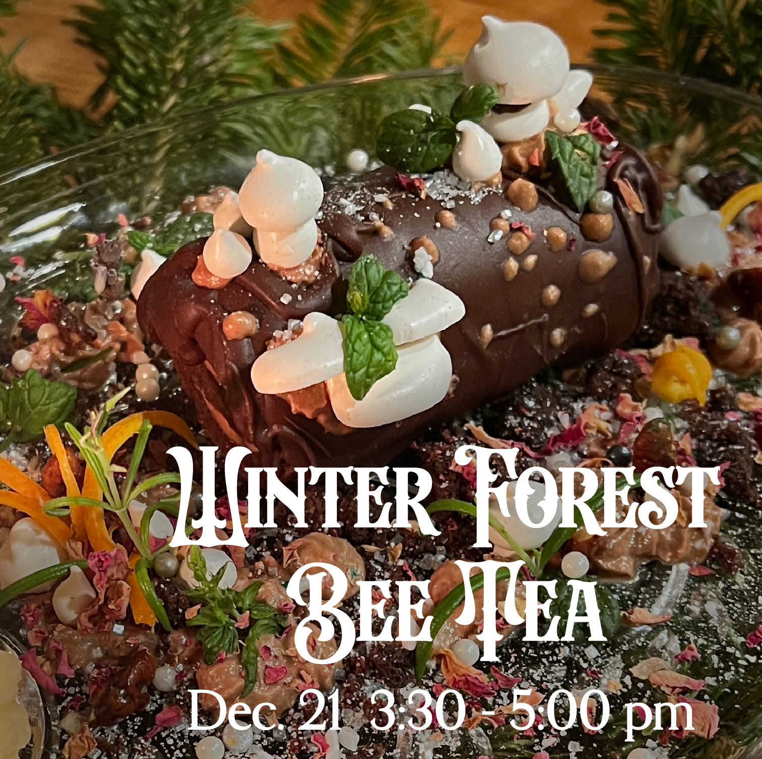 Winter Forest Bee Tea: High Tea at CoNectar