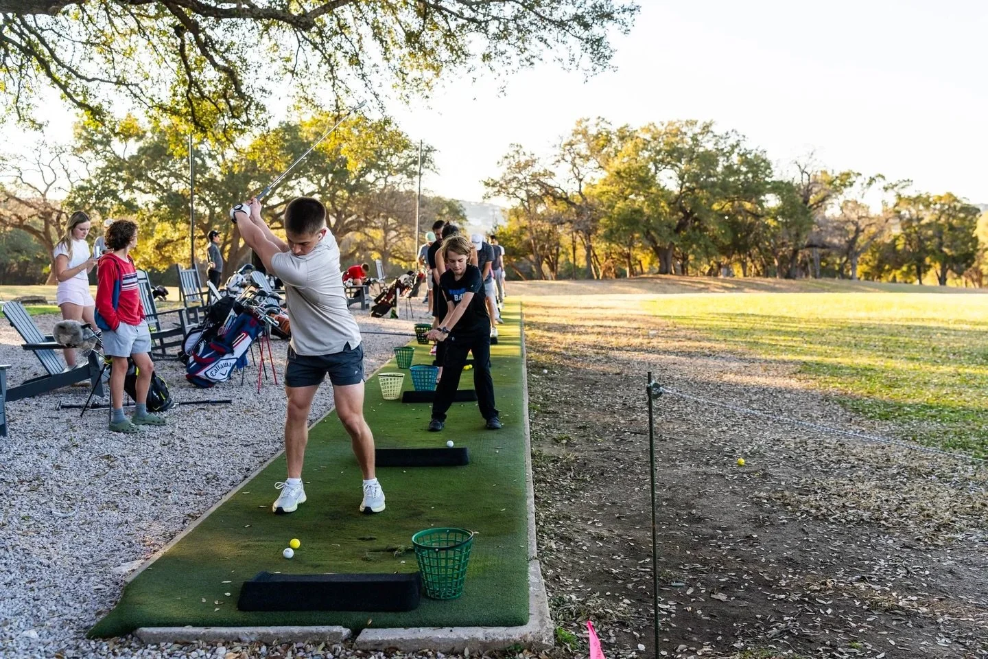 Where every great round begins ⛳️✨ Dialing it in on the range at Muny &mdash; one swing at a time! 

📸: @_danielcavazos_ 

#SaveMuny #MunyConservancy #LionsMunicipalGolfCourse #ImagineMuny
