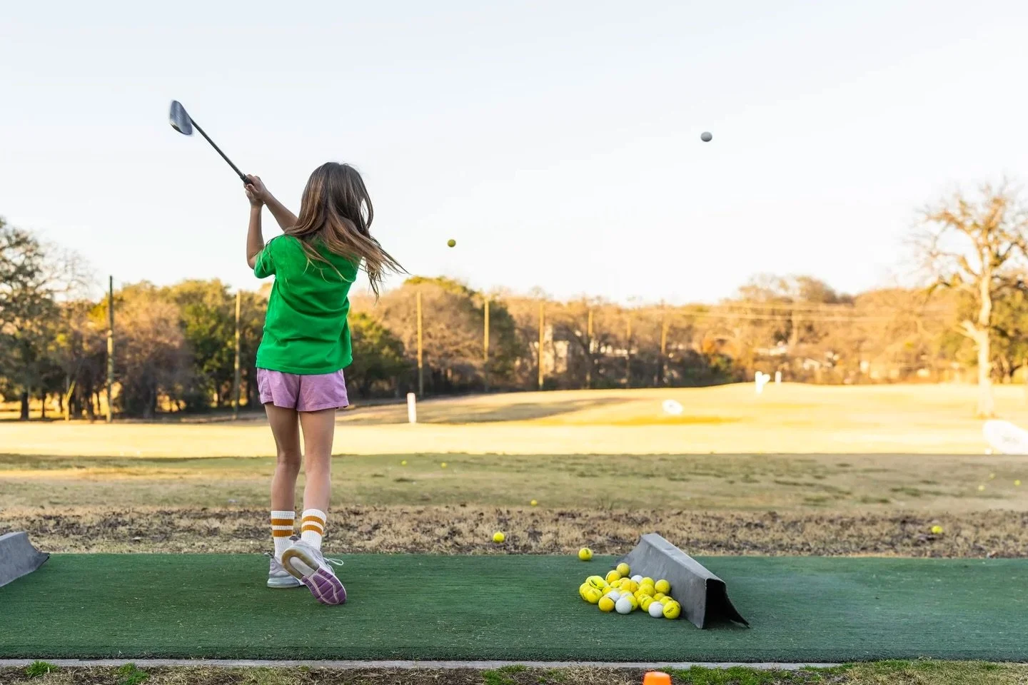Strong swing, stronger mindset. ⛳️✨She&rsquo;s not just hitting balls &mdash; she&rsquo;s building confidence one shot at a time! Contact austingolfacademy@hotmail.com for golf lessons from the best @austingolfacademy 🏌️&zwj;♀️

📸: @_danielcavazos_