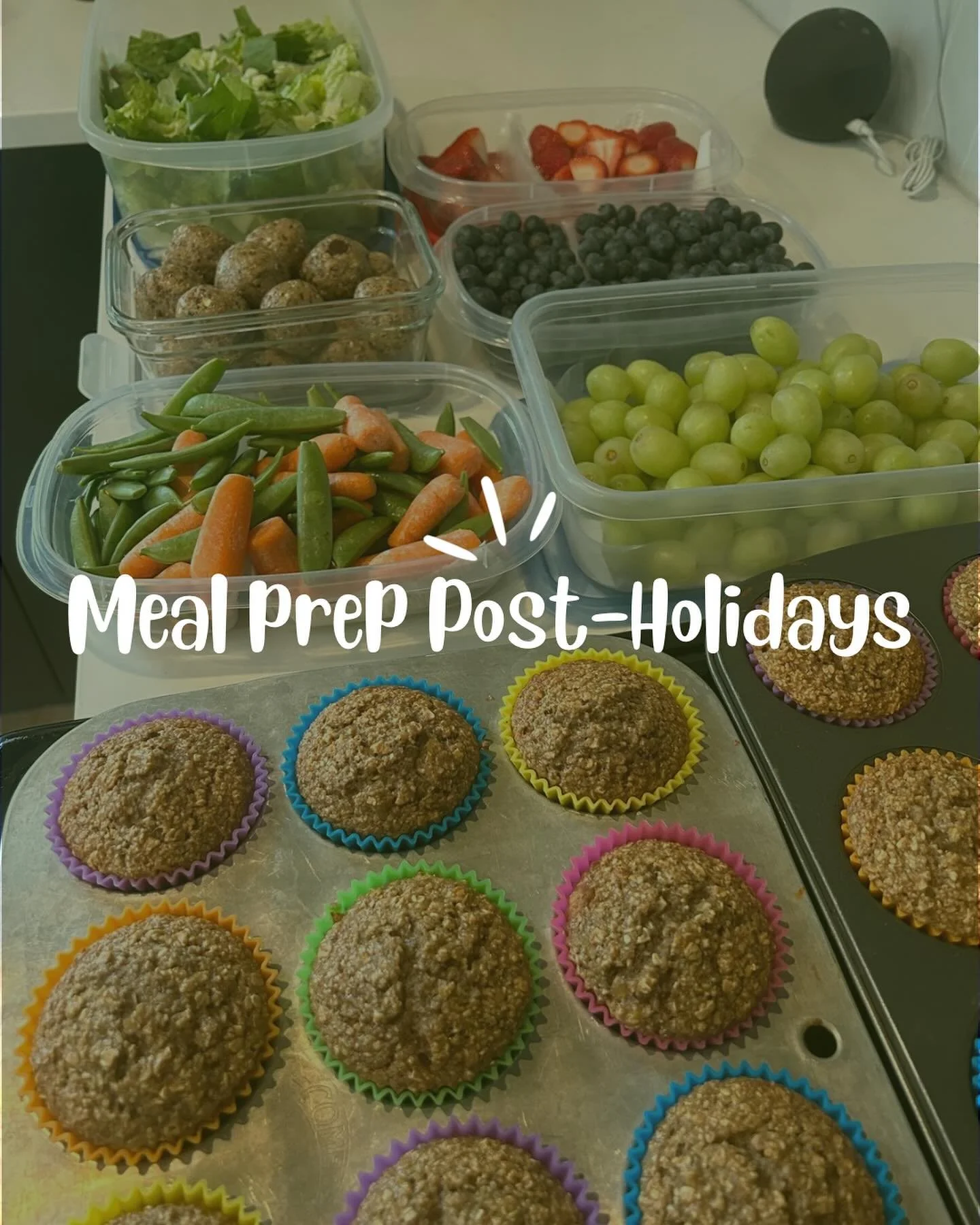 Back on the meal prep train 🚂🫐🍓🥬

Every one of us is having a moderate aversion to going back to routine while at the same time feeling very ready for it. 

After a super busy week, I had a solo day at home on Saturday to meal prep and set our we