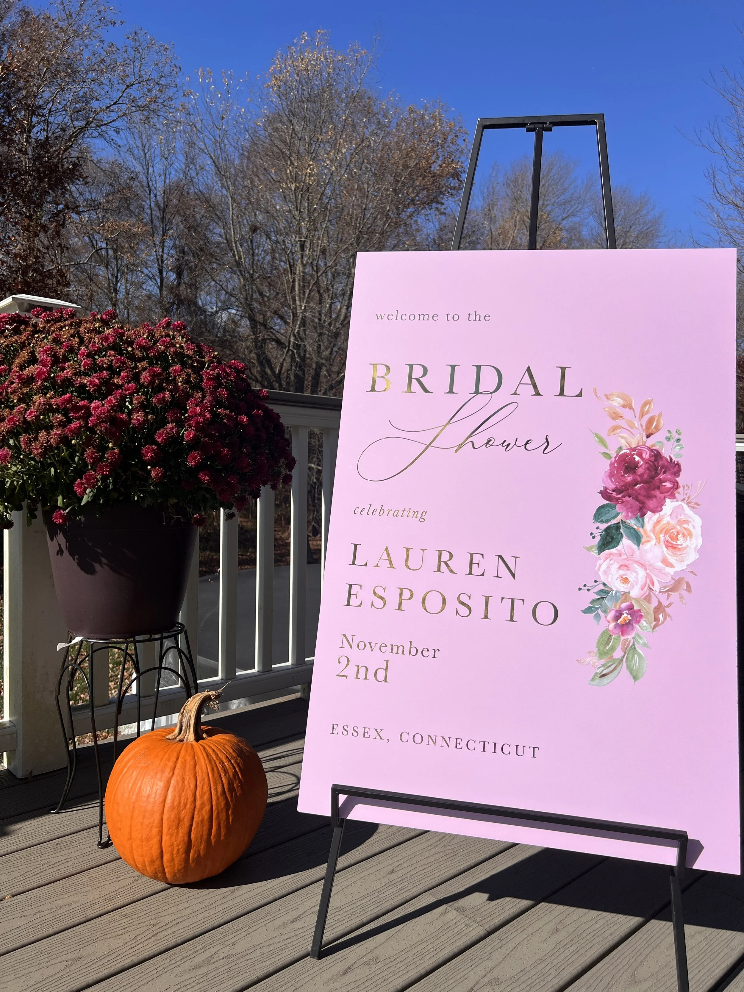 Signage_Lauren-Esposito-bridal-shower-welcome_24x36-acrylic_11.2.24_01.JPG