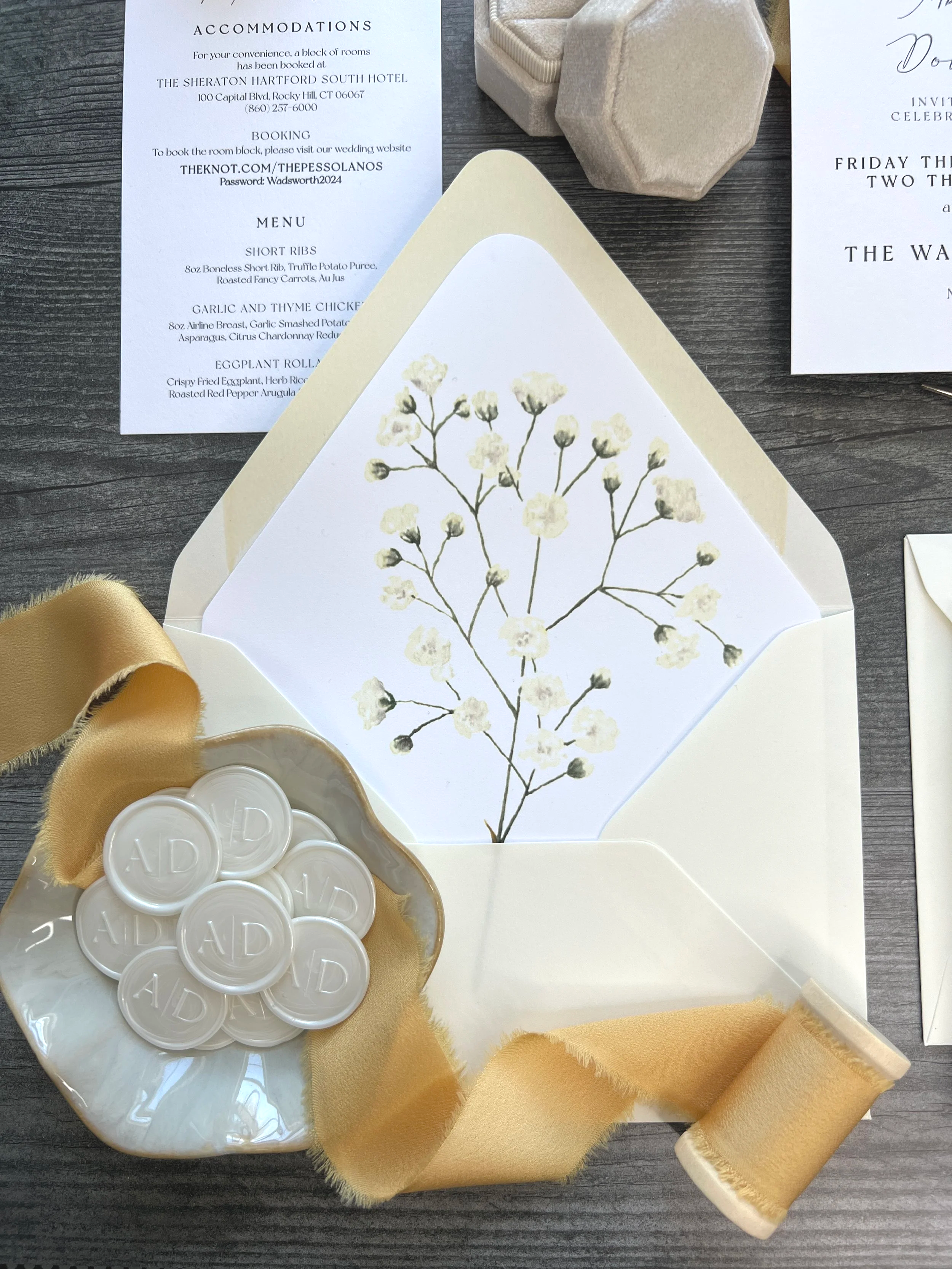 Babys Breath | Envelope Liner