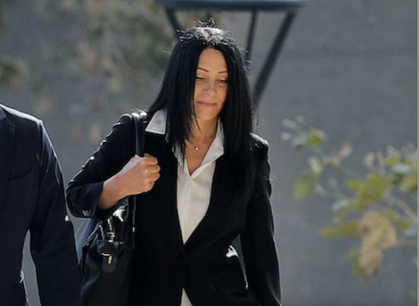 Los Angeles Criminal Defense Attorney Debra S. White outside the Federal Court