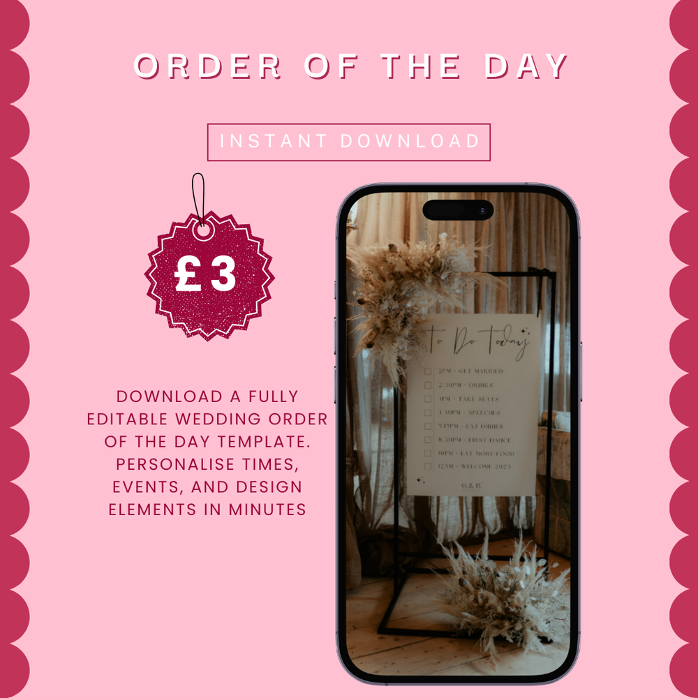 Digital Wedding Downloads — Georgina Rose Events