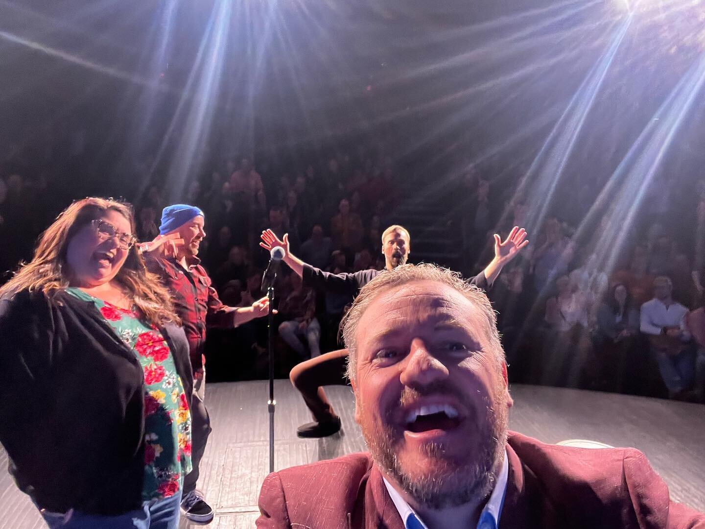 Thanks for a fun night Sudbury, great turnout and a standing O for our first time there. We will be back next year. 
#sudbury #snowedincomedytour #comedy #ontario #comedyshows