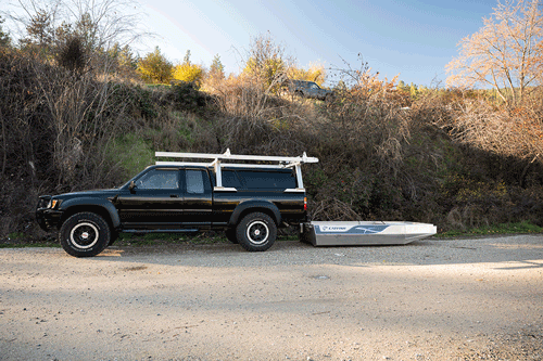 Easy Boat Loader | One Man Boat Loader, Roof Rack | Roof Top Boat ...