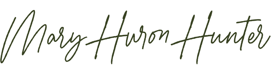 mary huron hunter graphic
