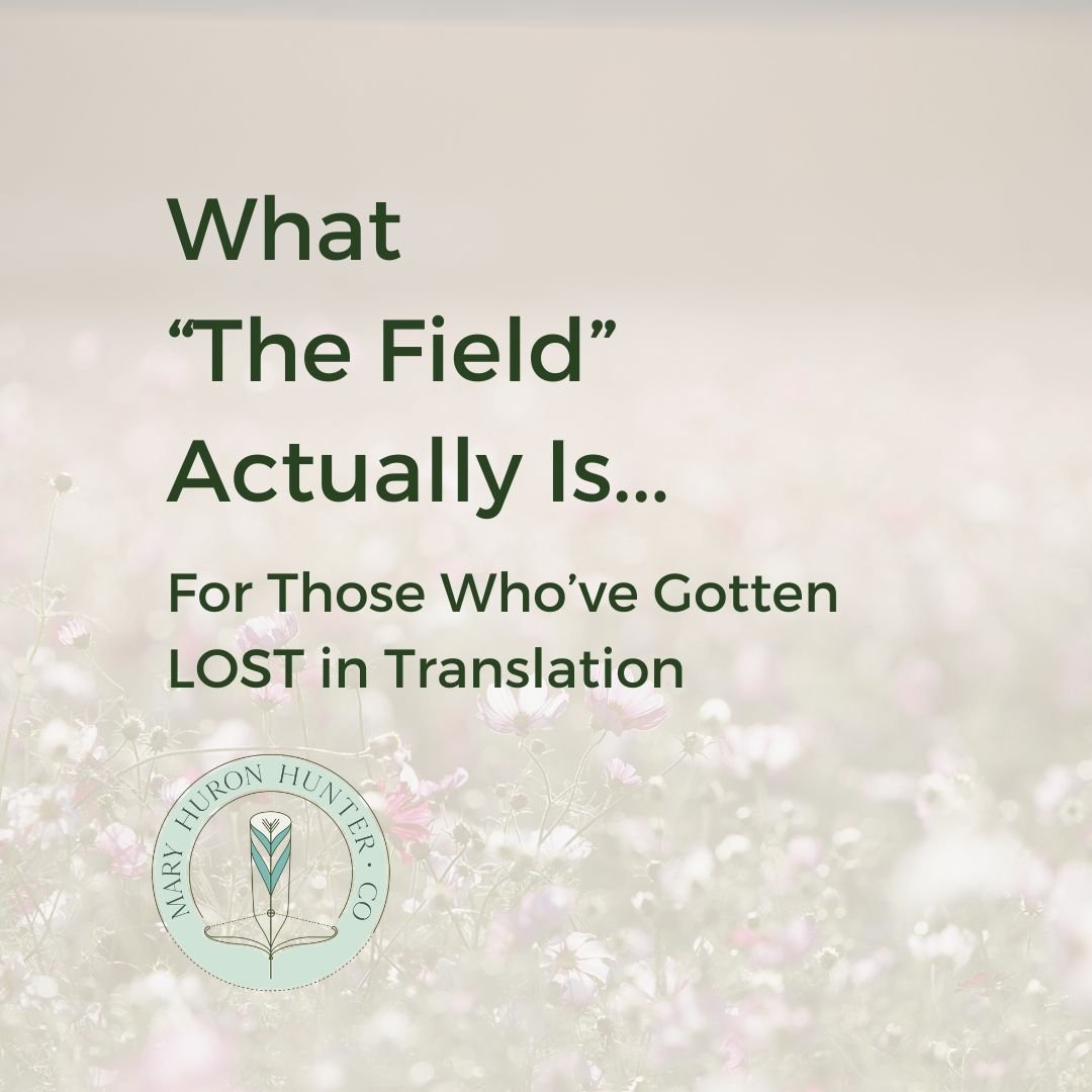 What “The Field” Actually Is…