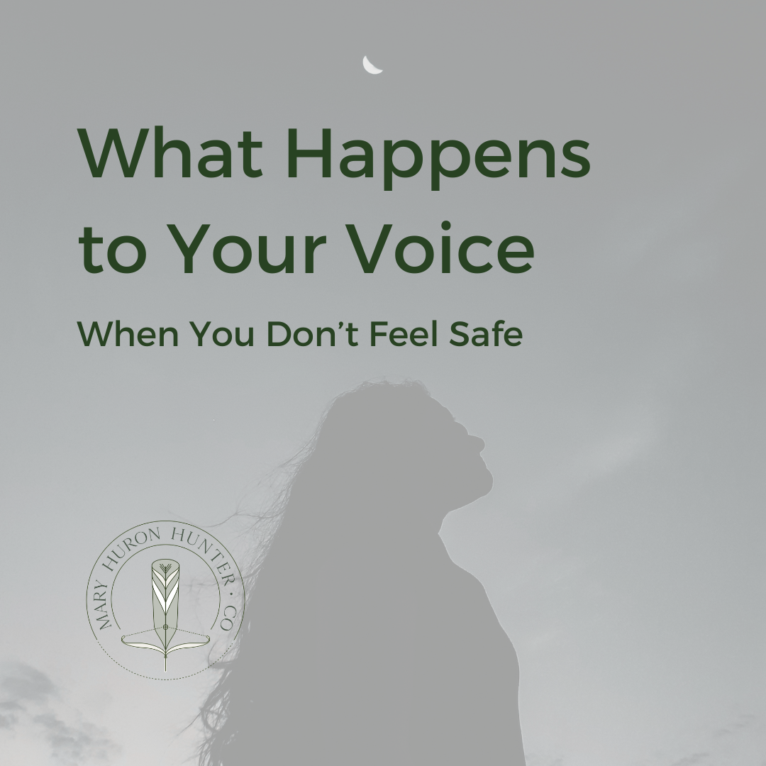 What Happens to Your Voice When You Don't Feel Safe