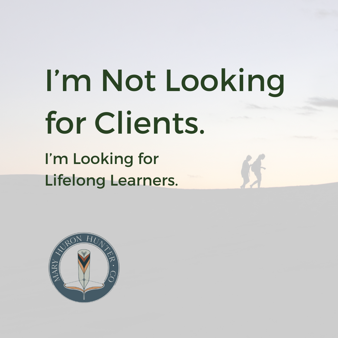 I’m Not Looking for Clients