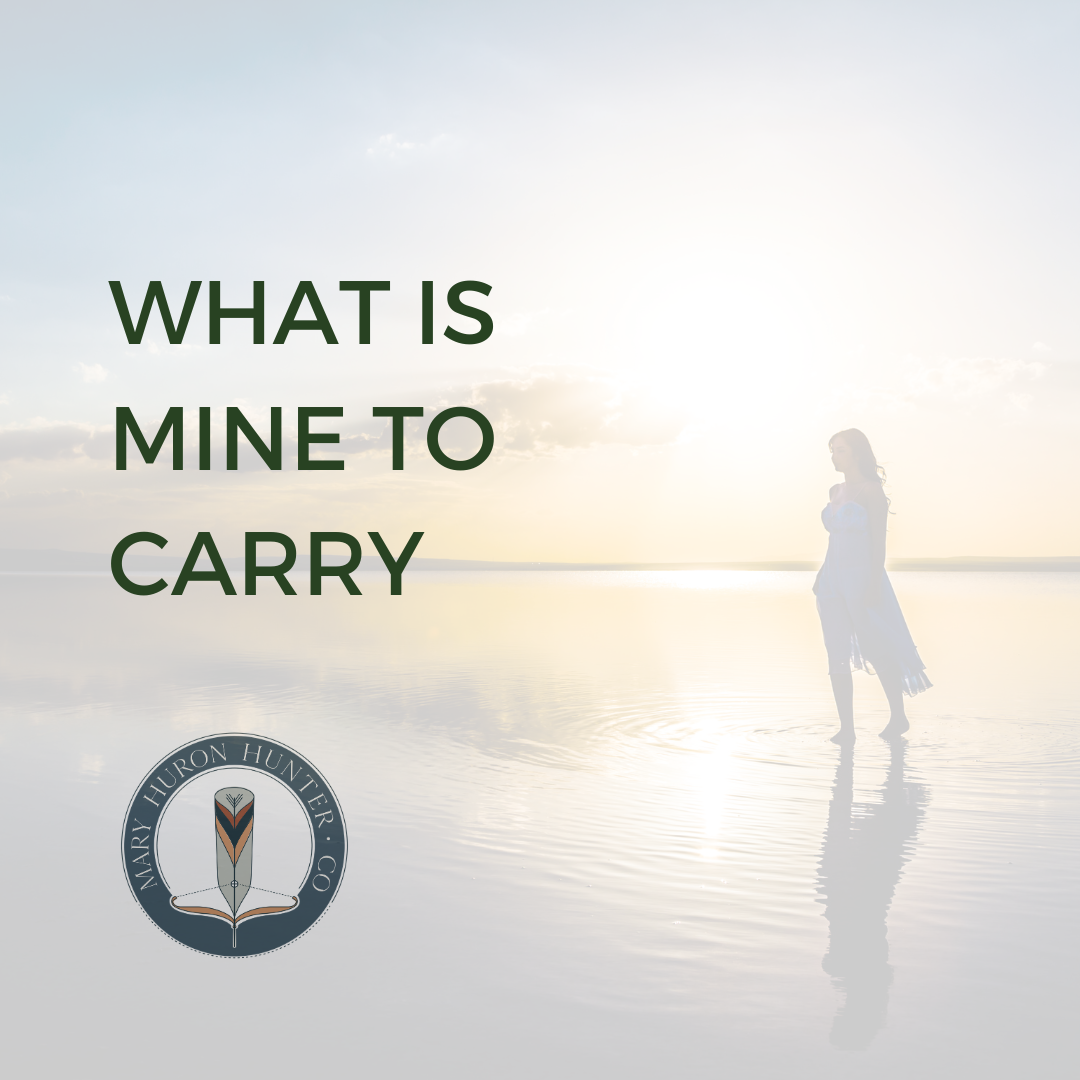 What is Mine to Carry