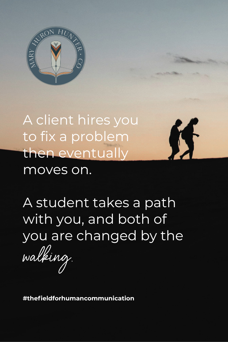 students walking pullquote