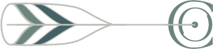 A minimalist illustration of an arrow with feathers and a circle at the tail end.