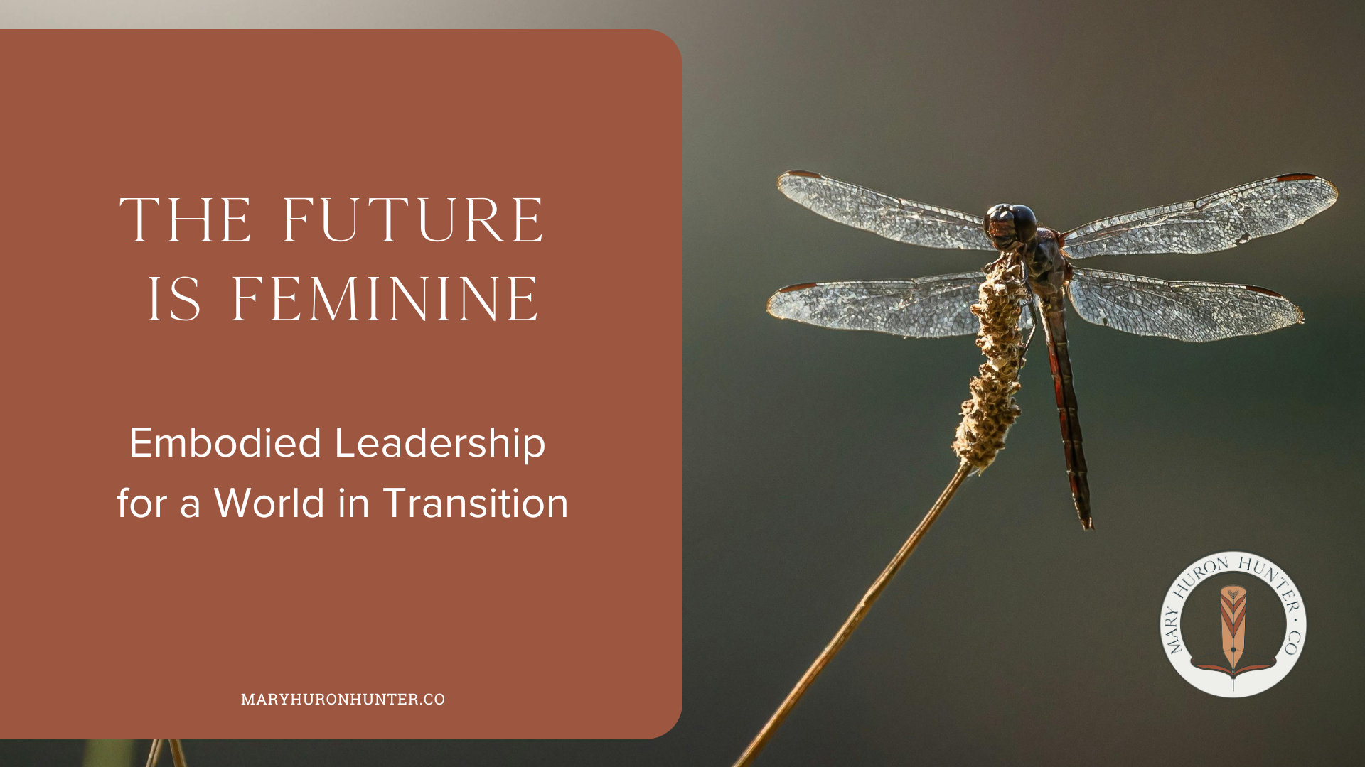 The Future is Feminine graphic