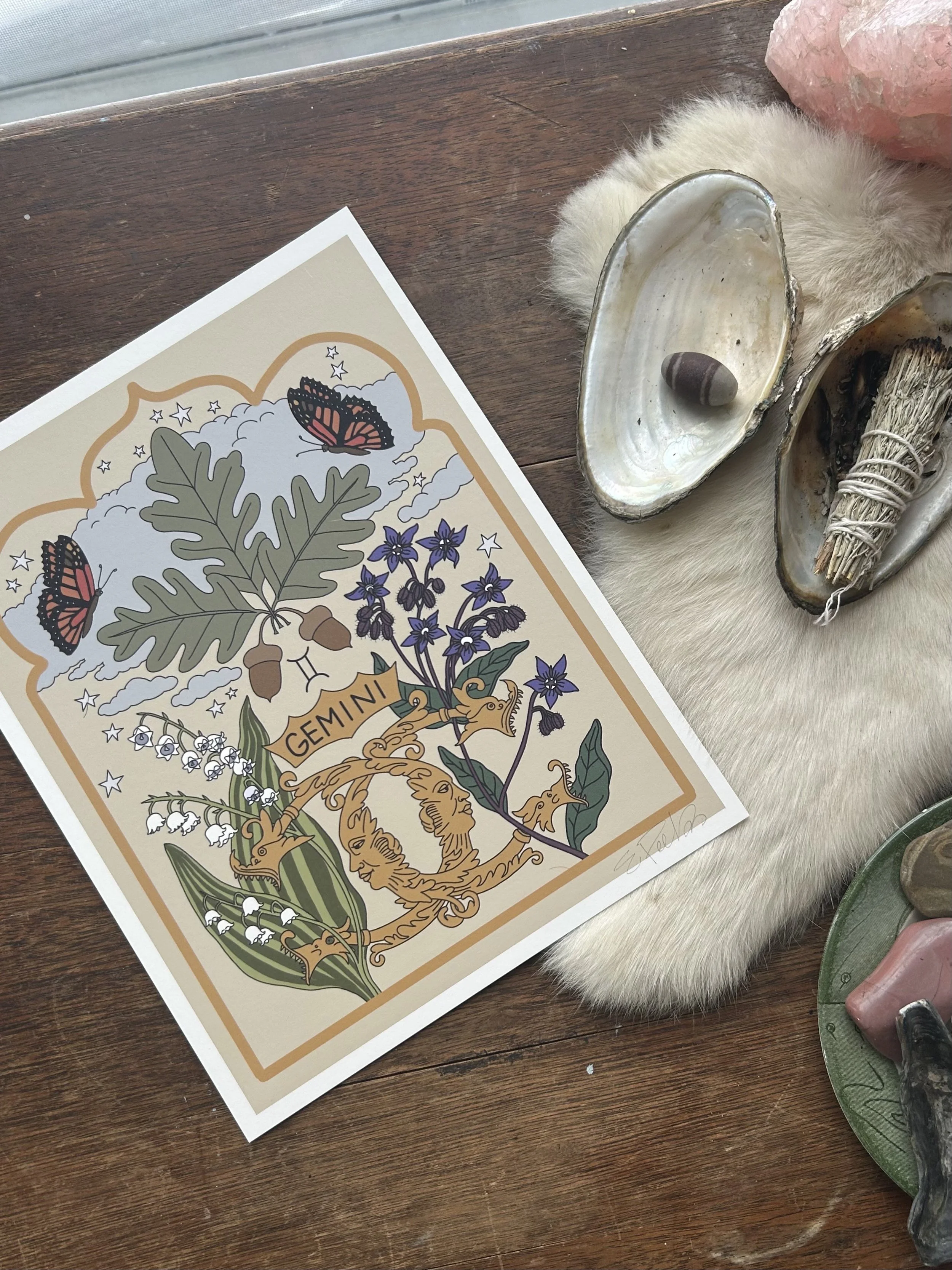 Gemini 8.5 X 11" Prints