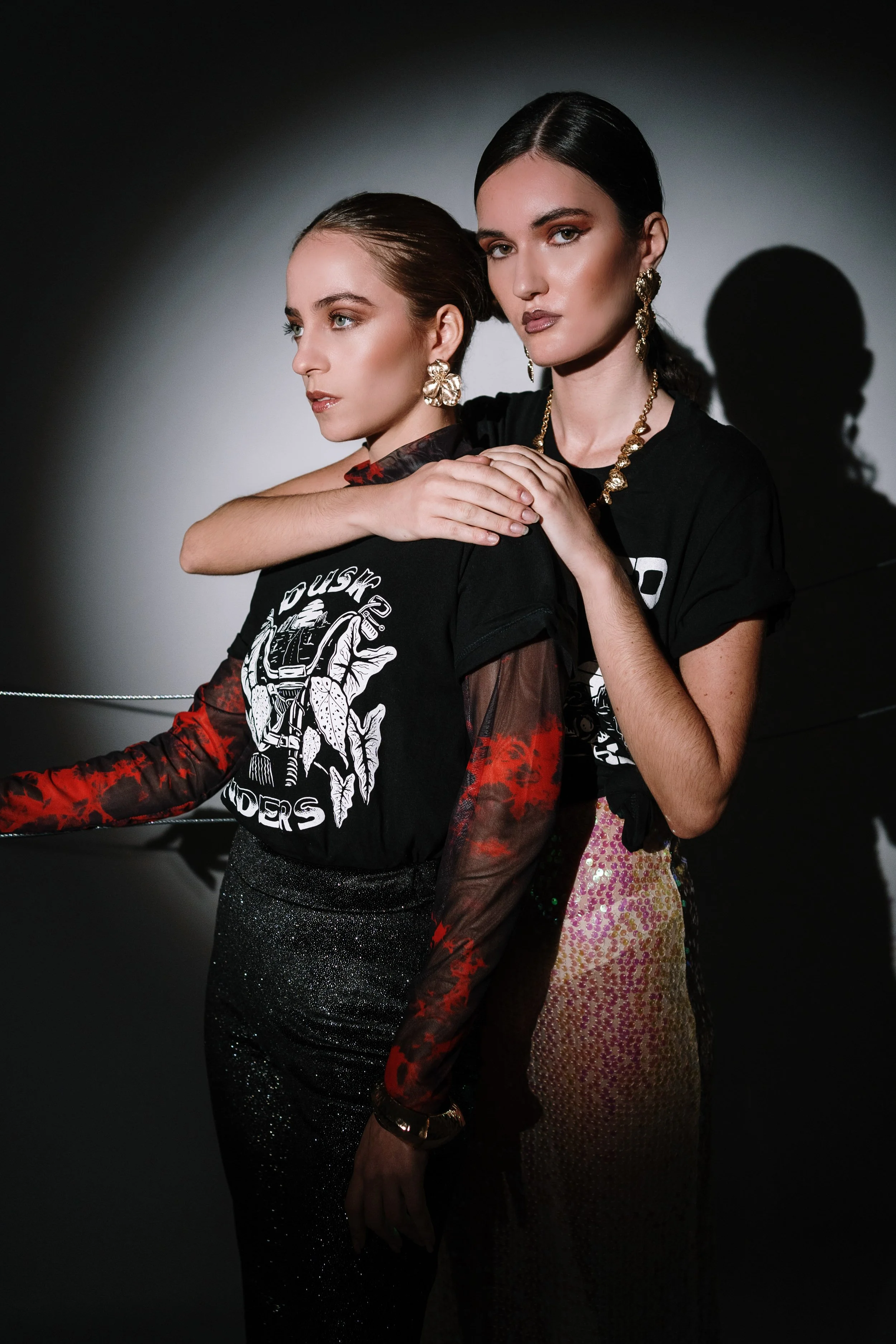 Dark editorial done in Lisbon's studio