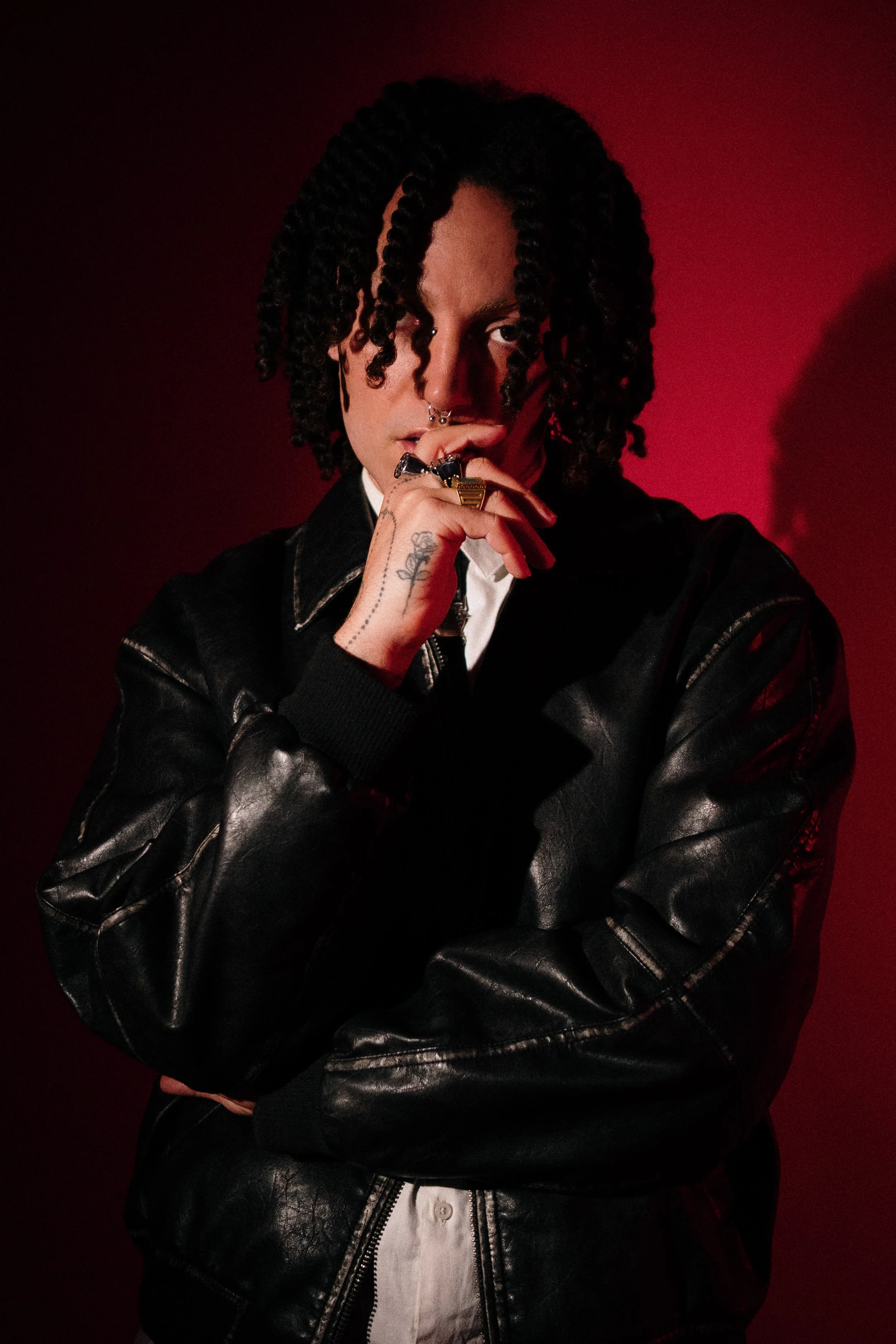 Conceptual fashion portrait exploring visual storytelling, identity, and creative direction.