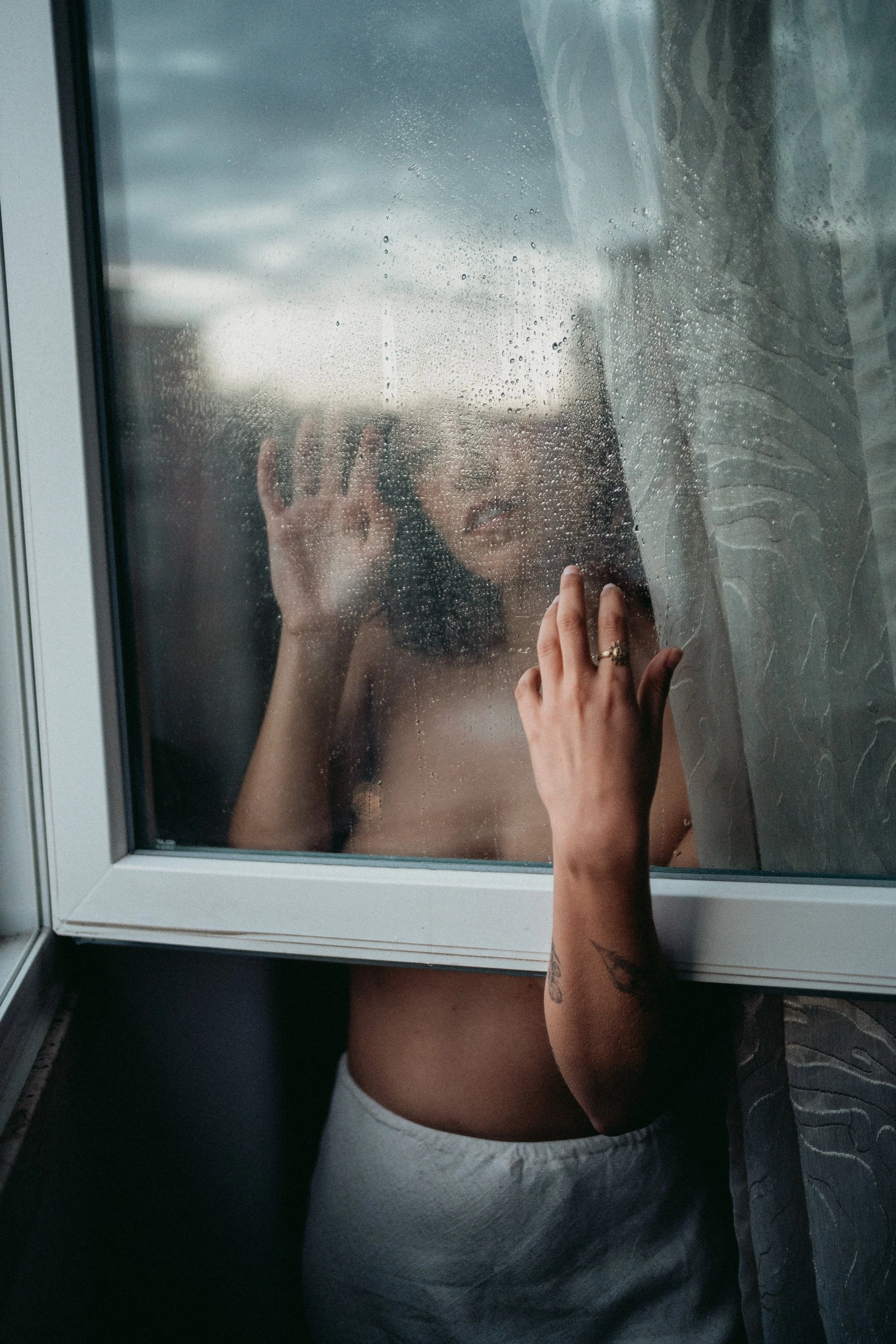 Moody portrait photography expressing confidence, identity, and self-expression during a personal photoshoot