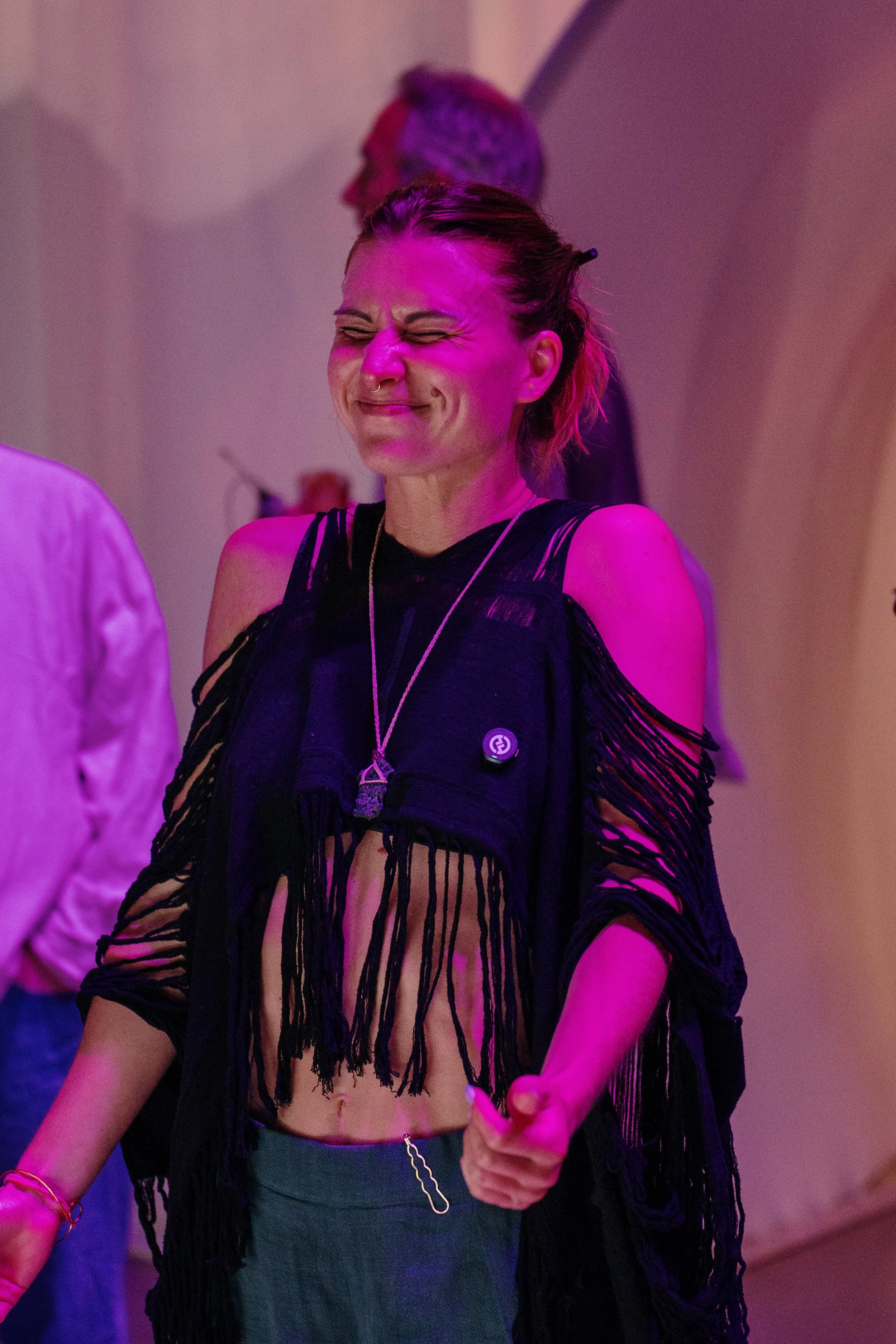 Portrait of an event attendee at an holistic event