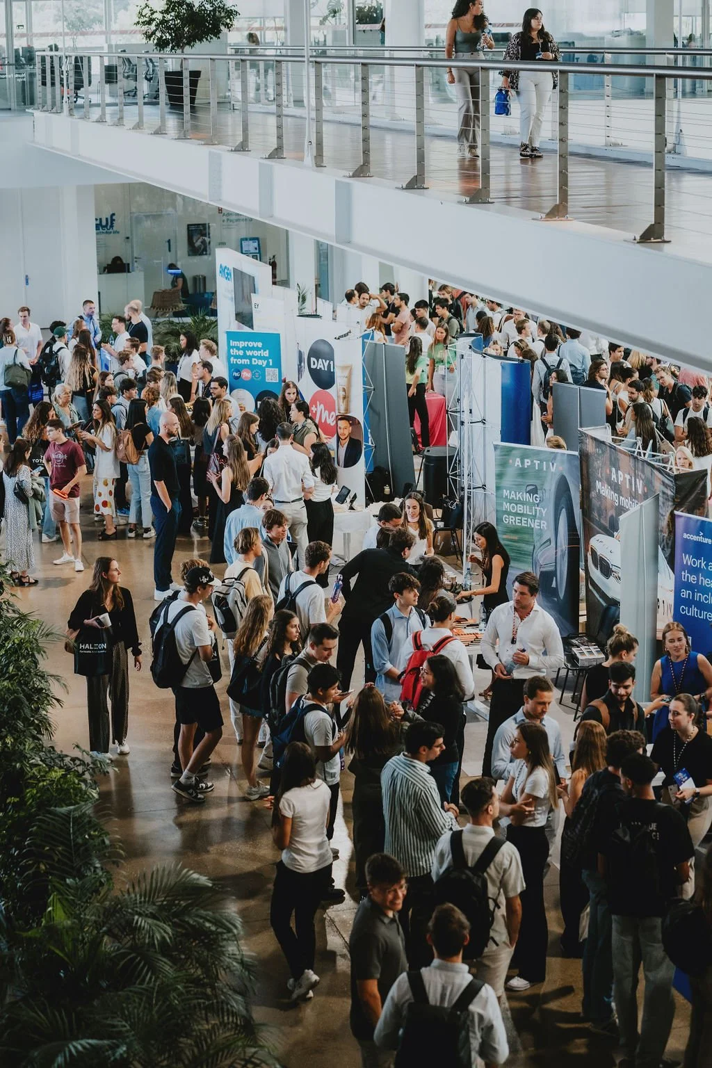 Career fair happening in Lisbon