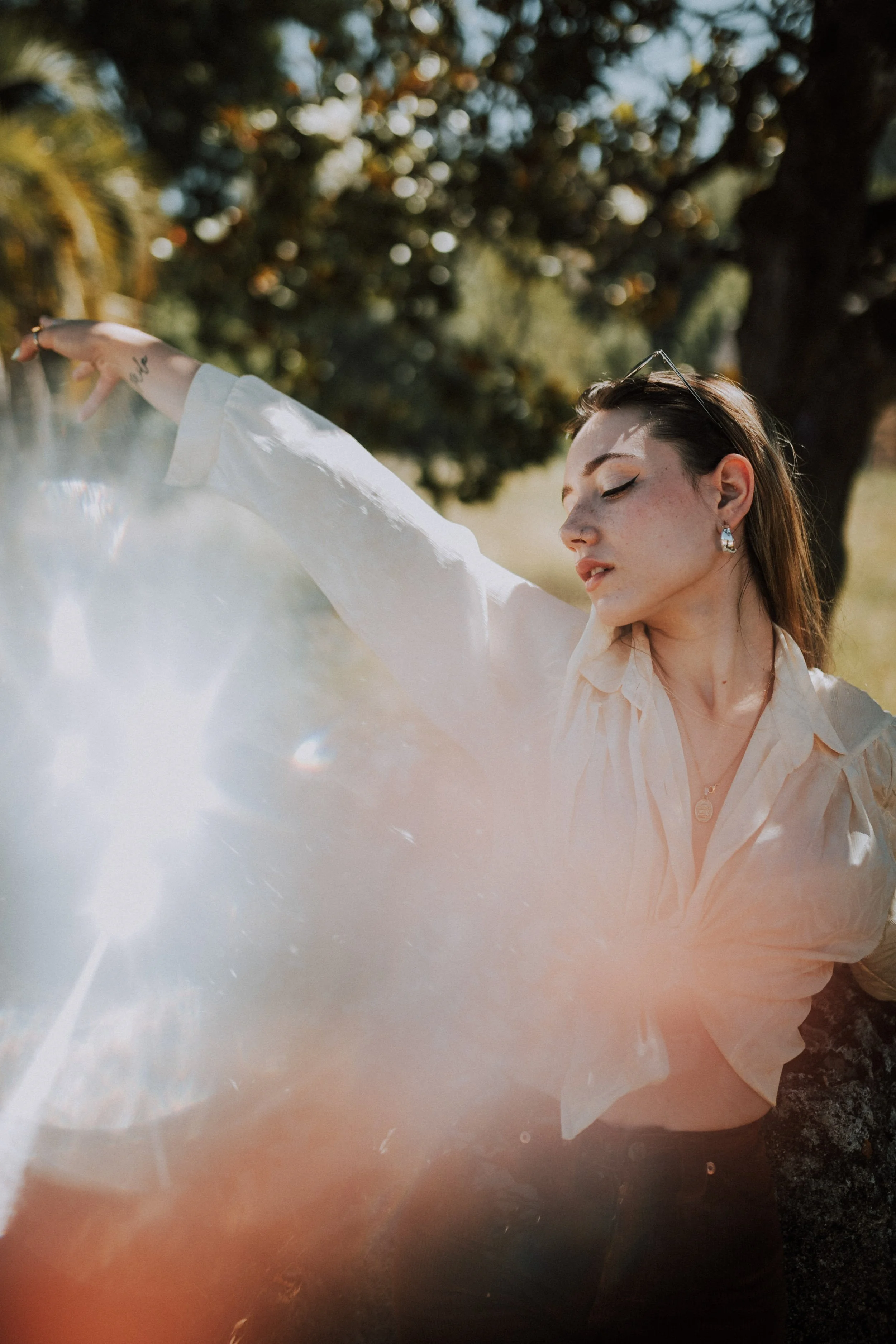 Light dreamy portrait