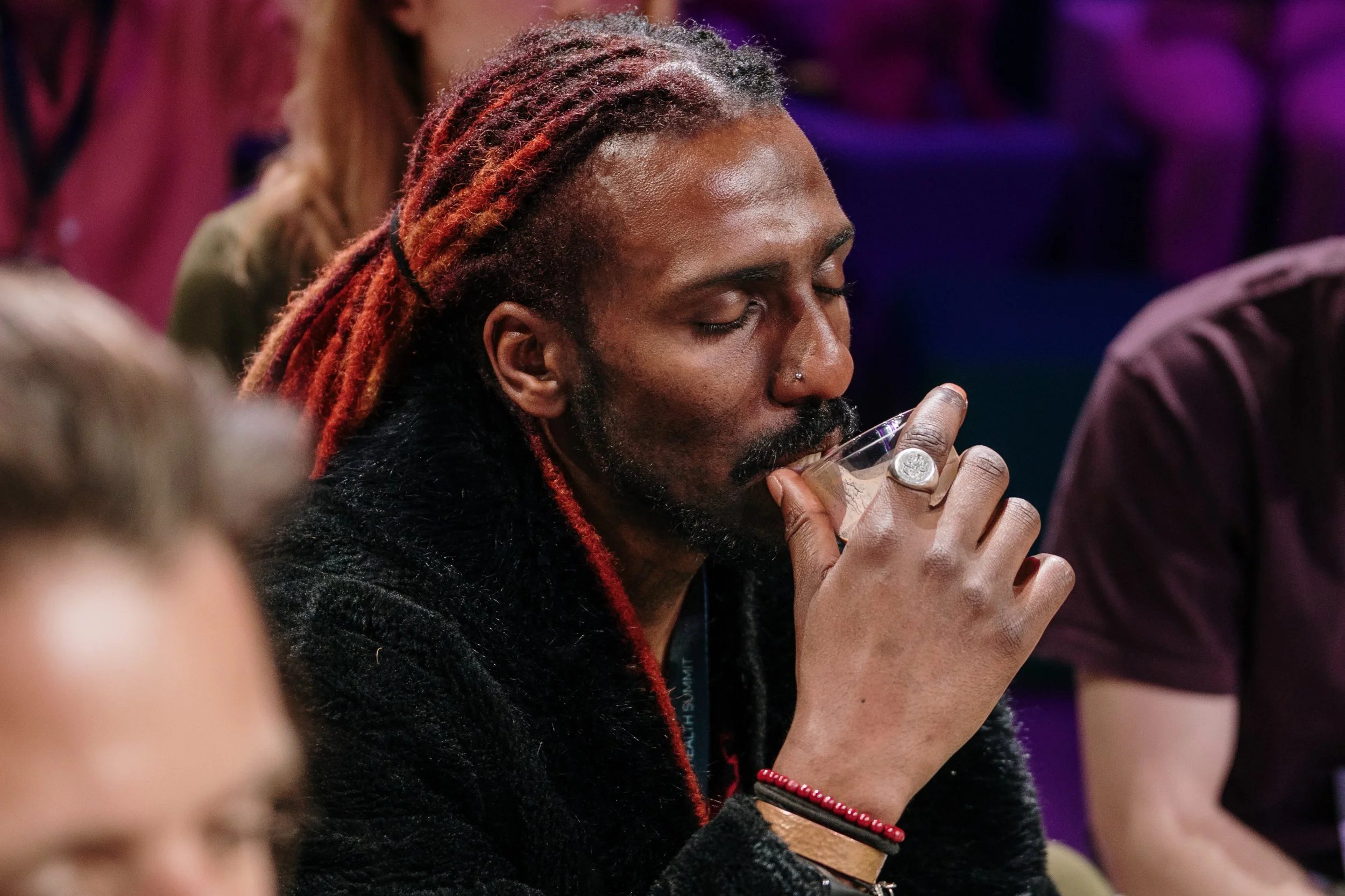 Portrait of someone feeling at an event in Lisbon