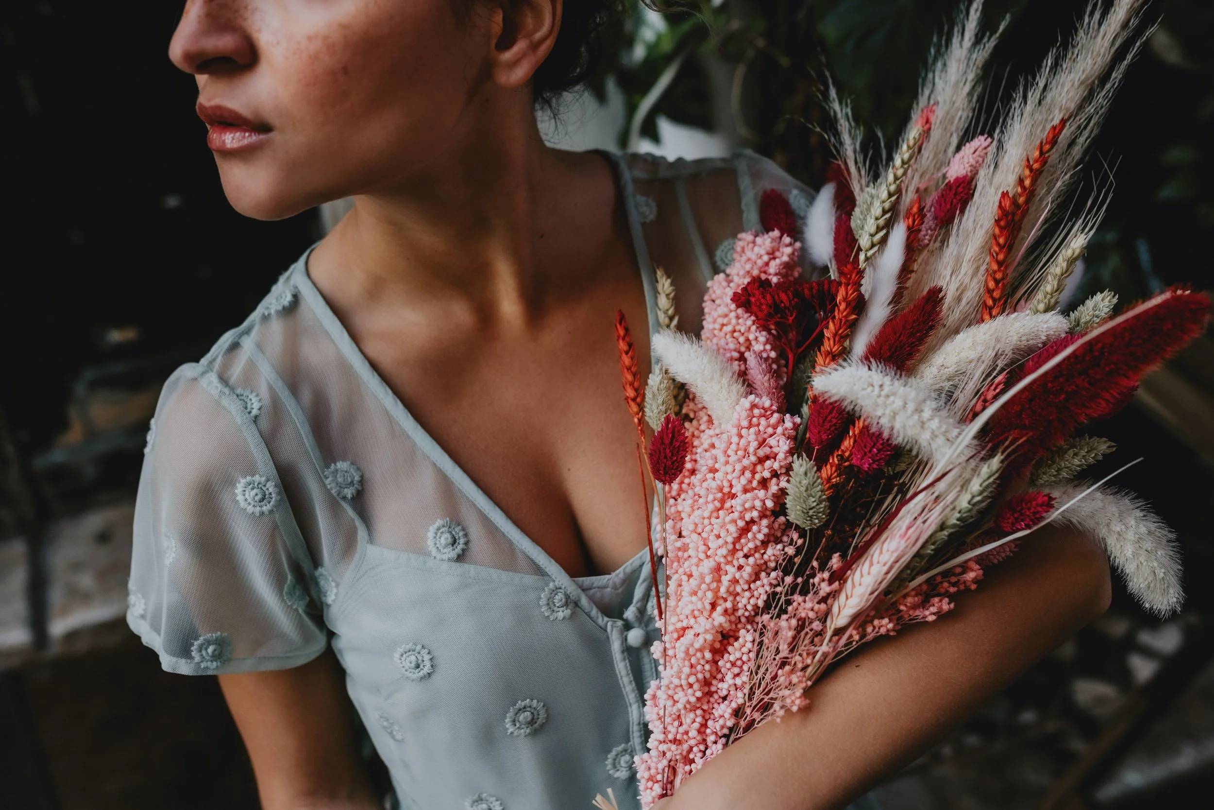 Florist brand photoshoot