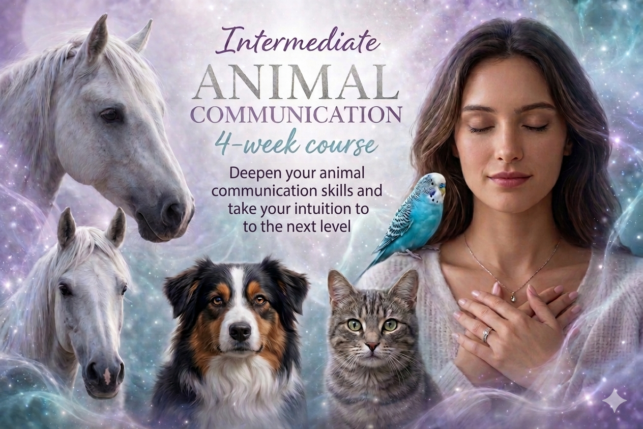Intermediate Animal Communication (LIVE online 4-week course)