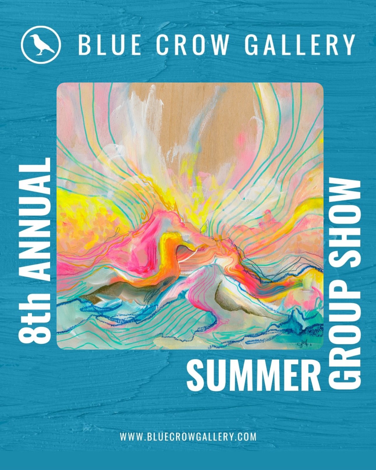 I&rsquo;m really excited to be participating in Blue Crow&rsquo;s Summer Group Show! 🥳
Opening Reception is July 4th- there will be so much affordable art to see and purchase!

Chances of me not finding a new art baby to take home? Slim to none. I&r