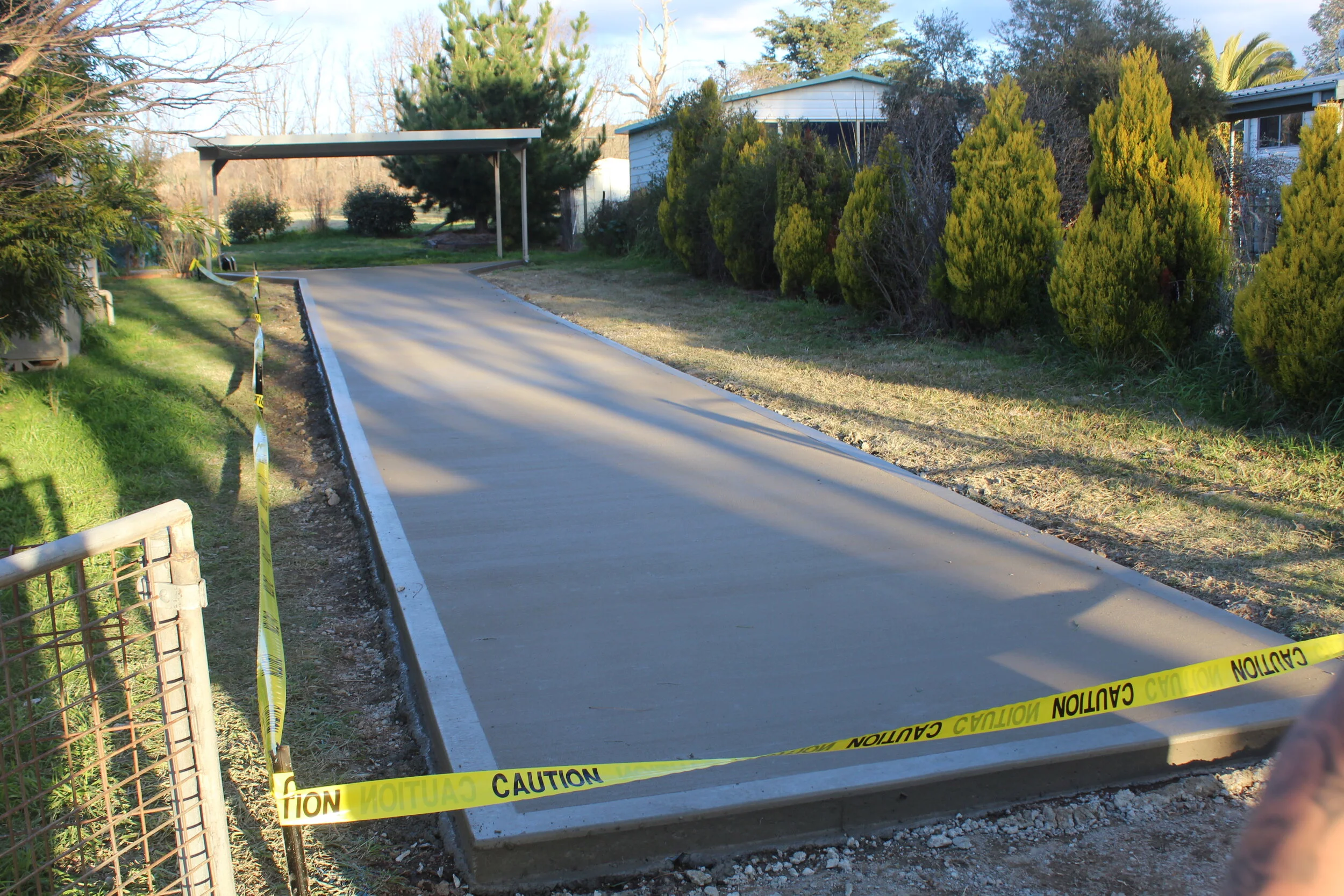 Driveway with extension in Lyndhurst