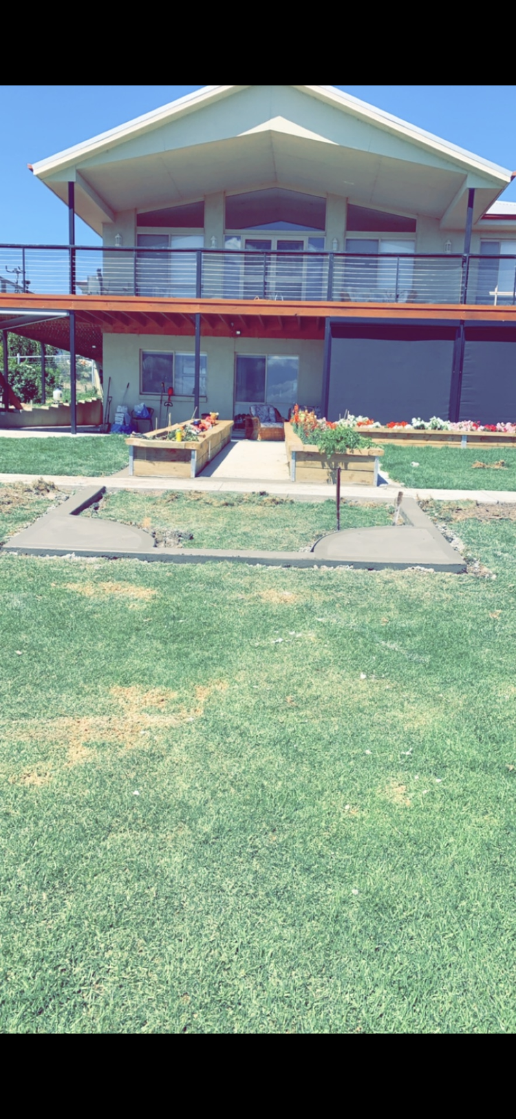 Blayney around the house garden path