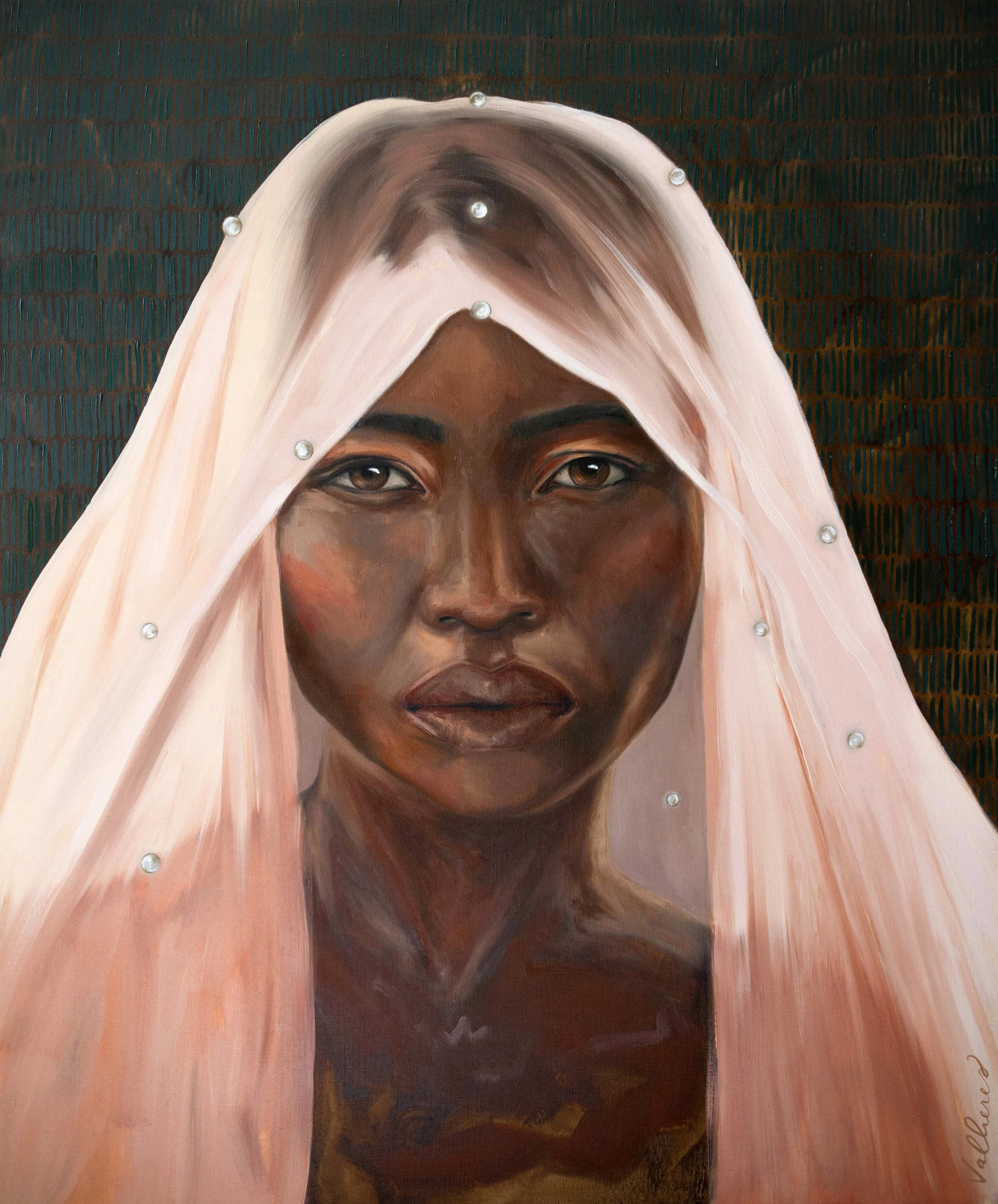 AmelieVallieres-The End Is a Woman (after the Woman of the Apocalypse)-Oil on Canvas-26X32.JPG