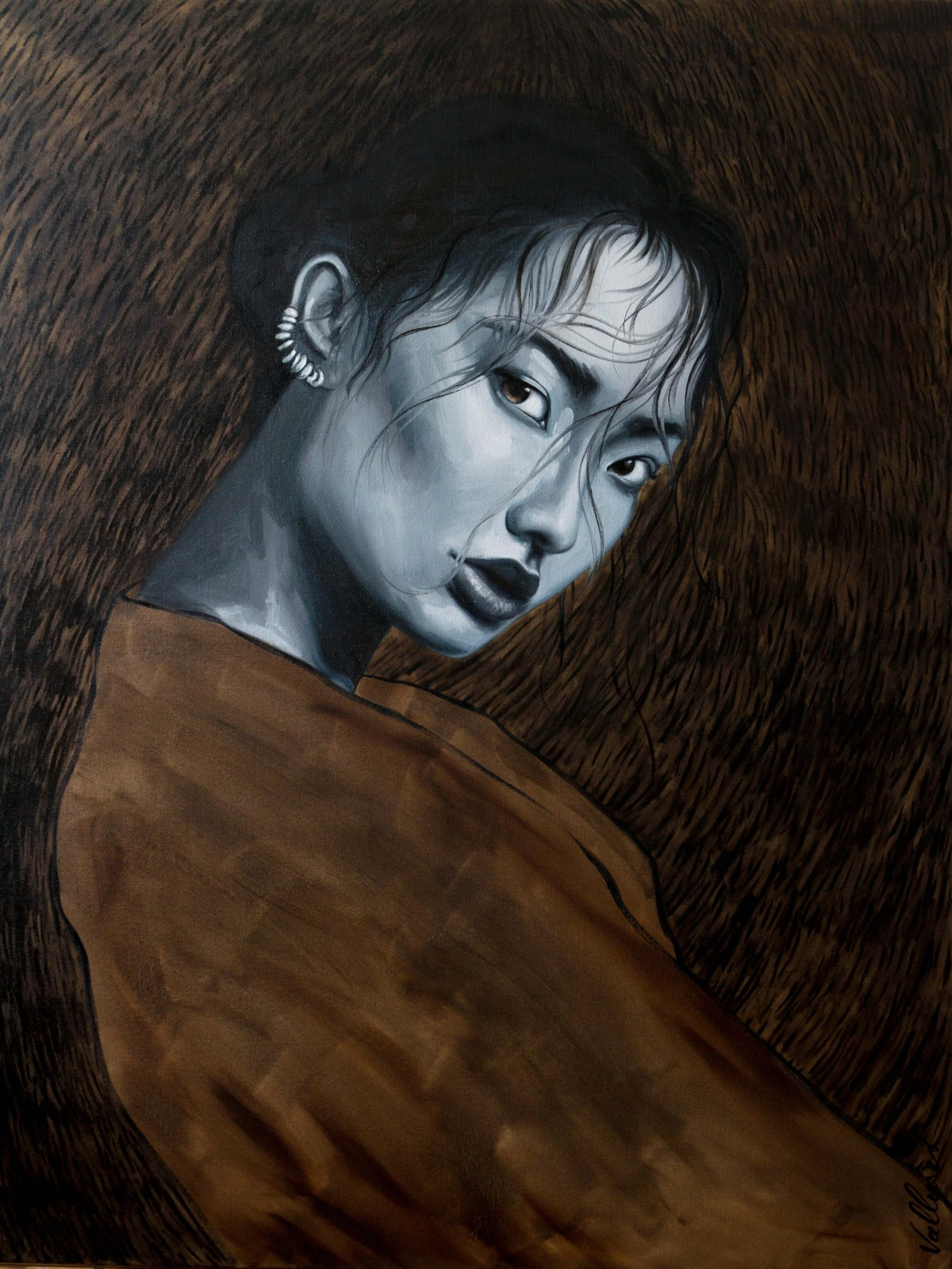 AmelieVallieres-Your Guardian (after Hecate)-Oil on Canvas-40X42.JPG