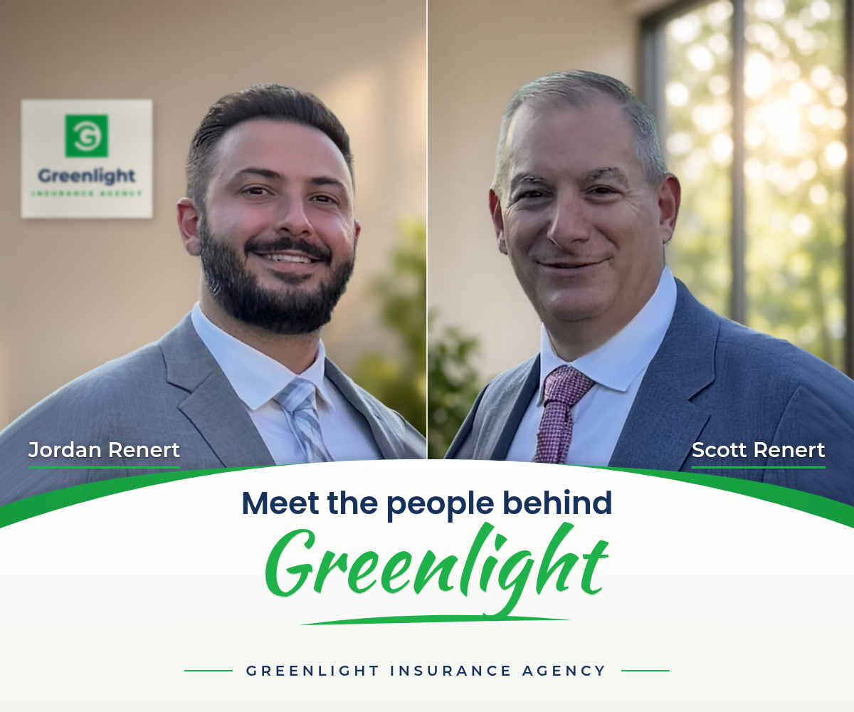 Scott and Jordan Renert of Greenlight Insurance Agency, West Islip NY