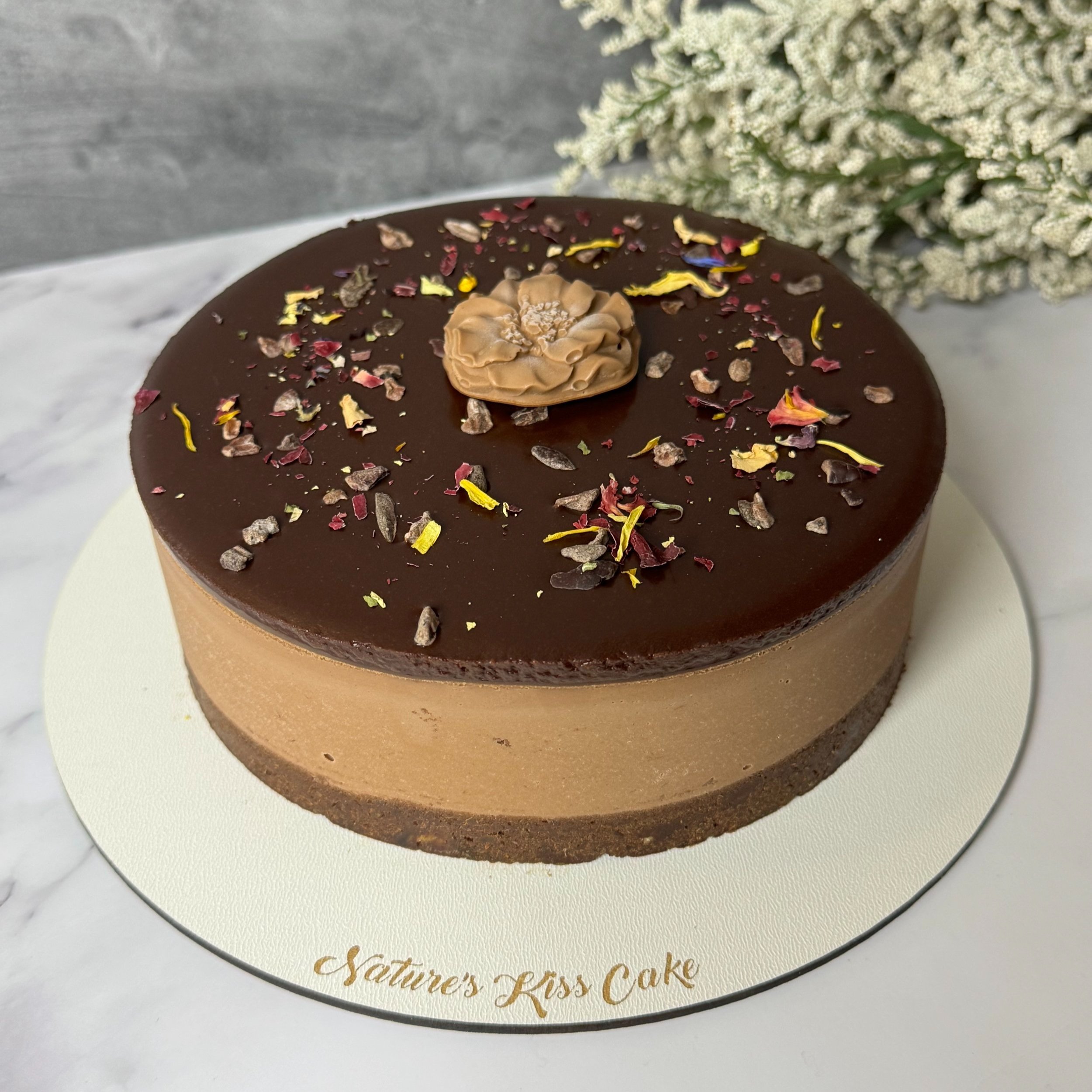 raw organic chocolate cake