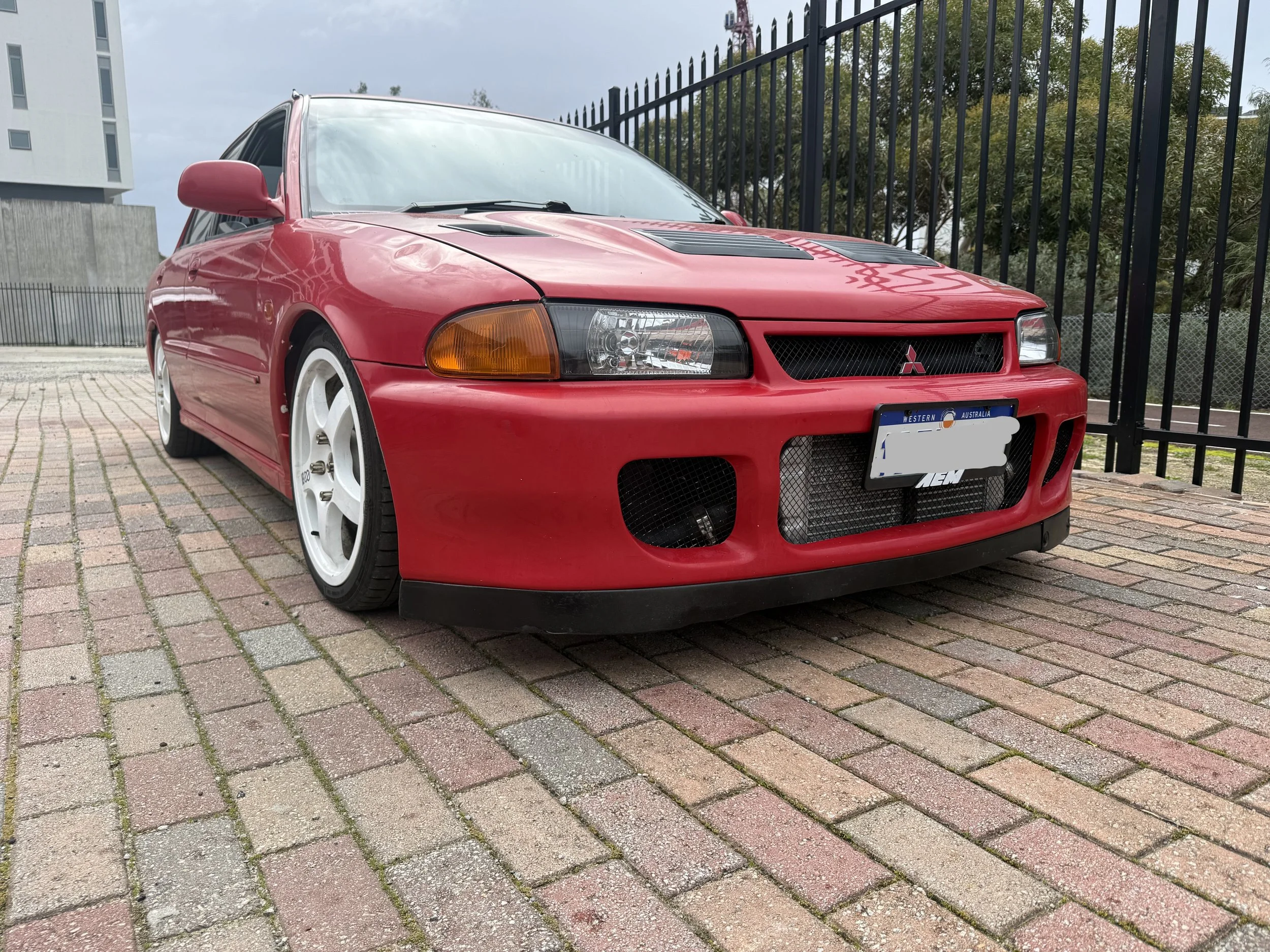 Modified Mitsubishi Lancer GSR worked on by Leading Edge Mechanical