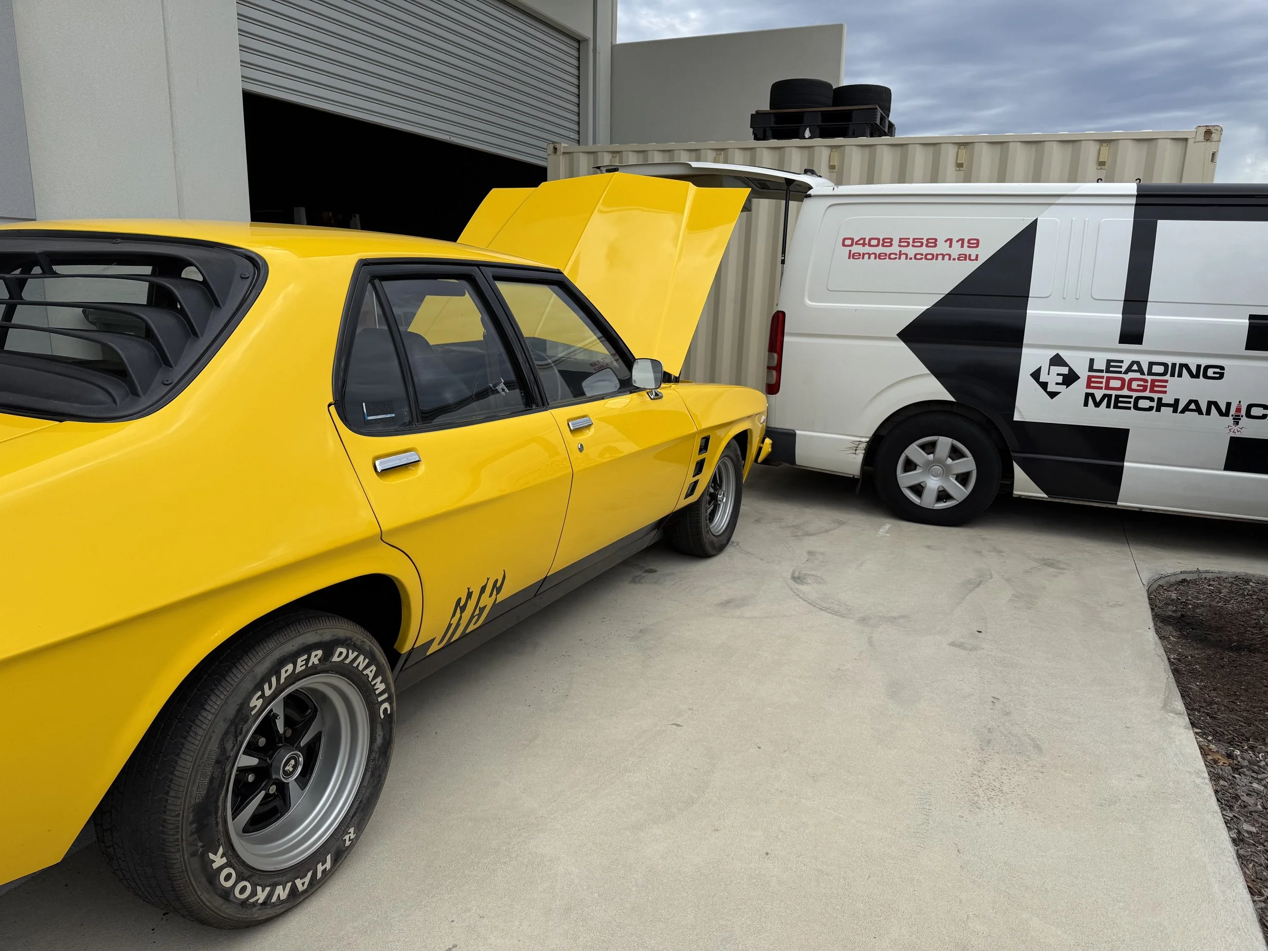 1976 Holden HX Monaro serviced by Leading Edge Mechanical
